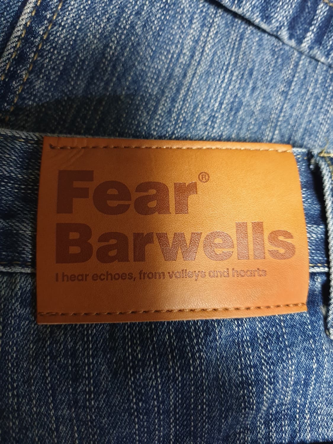 (빈티지) BARWELLS 백포켓체크 워싱 버뮤다 데님팬츠 (30) 상품이미지3