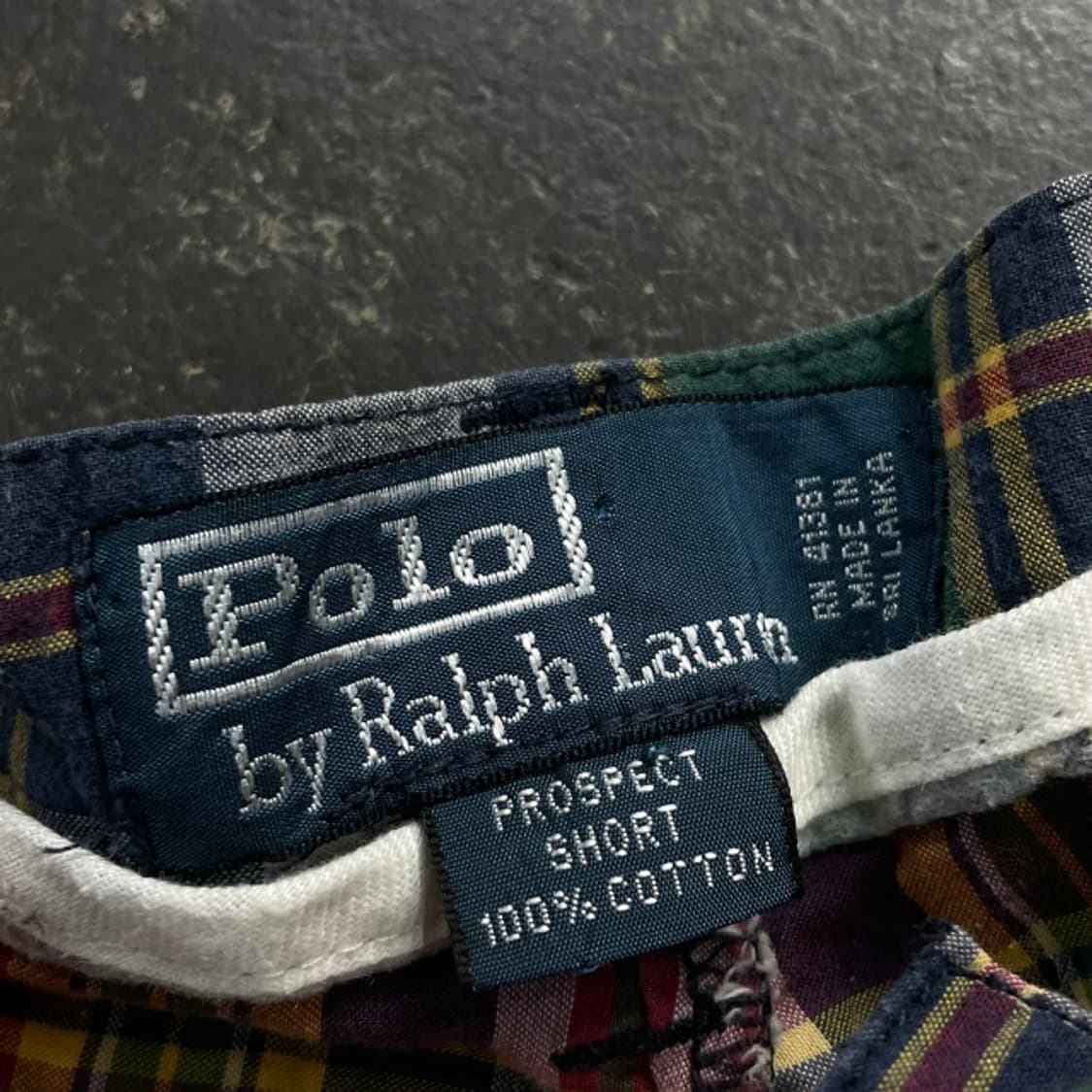 34 폴로 체크 반바지  상품이미지3