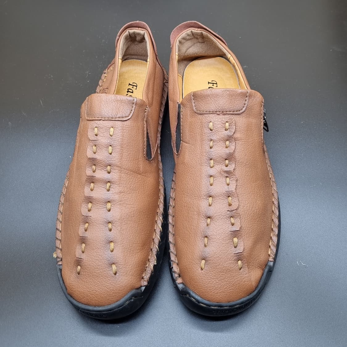 패션 수제 가죽 남성스니커즈280 상품이미지2