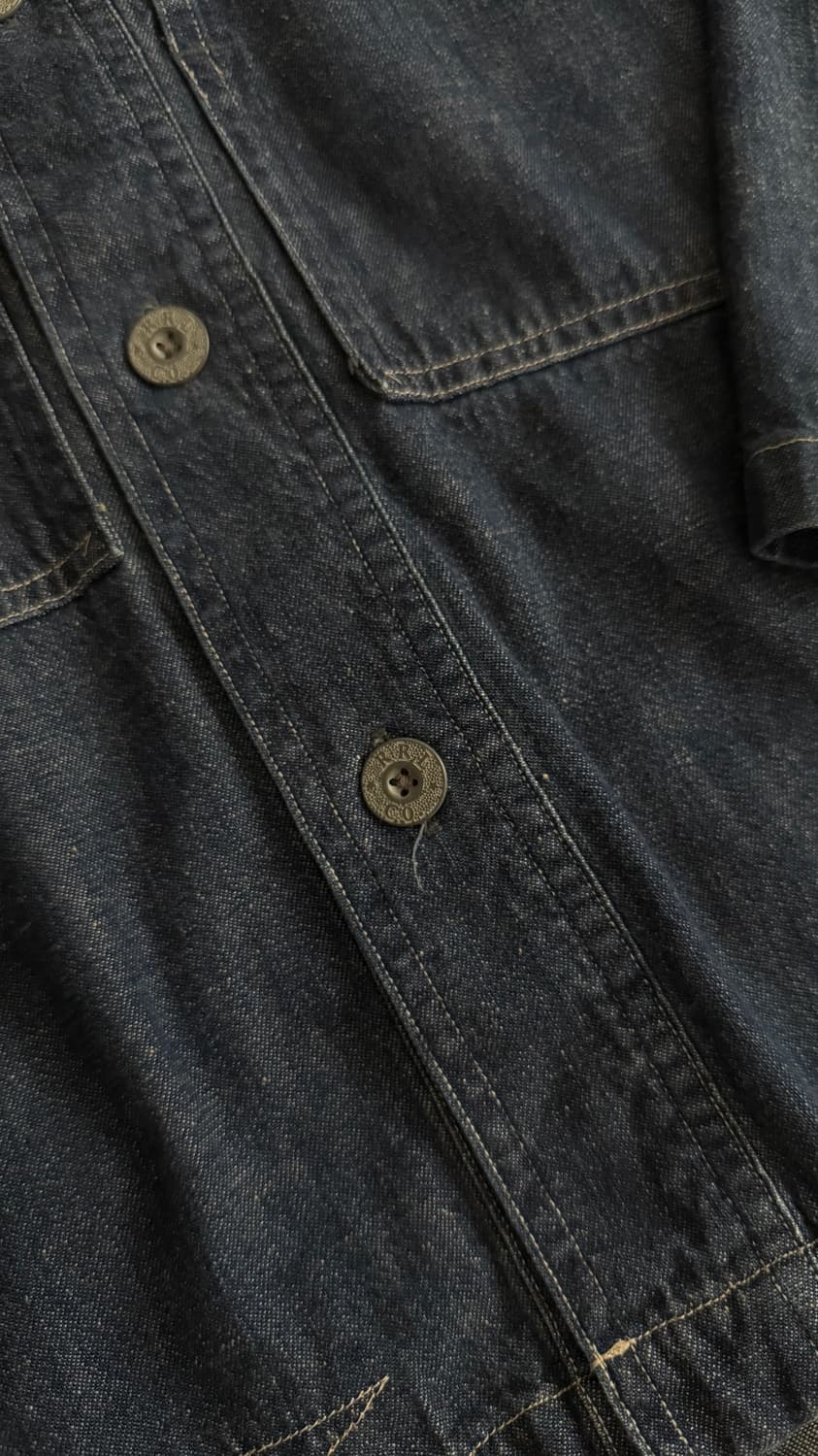 RRL 인디고 데님 오버셔츠 - XL 상품이미지2