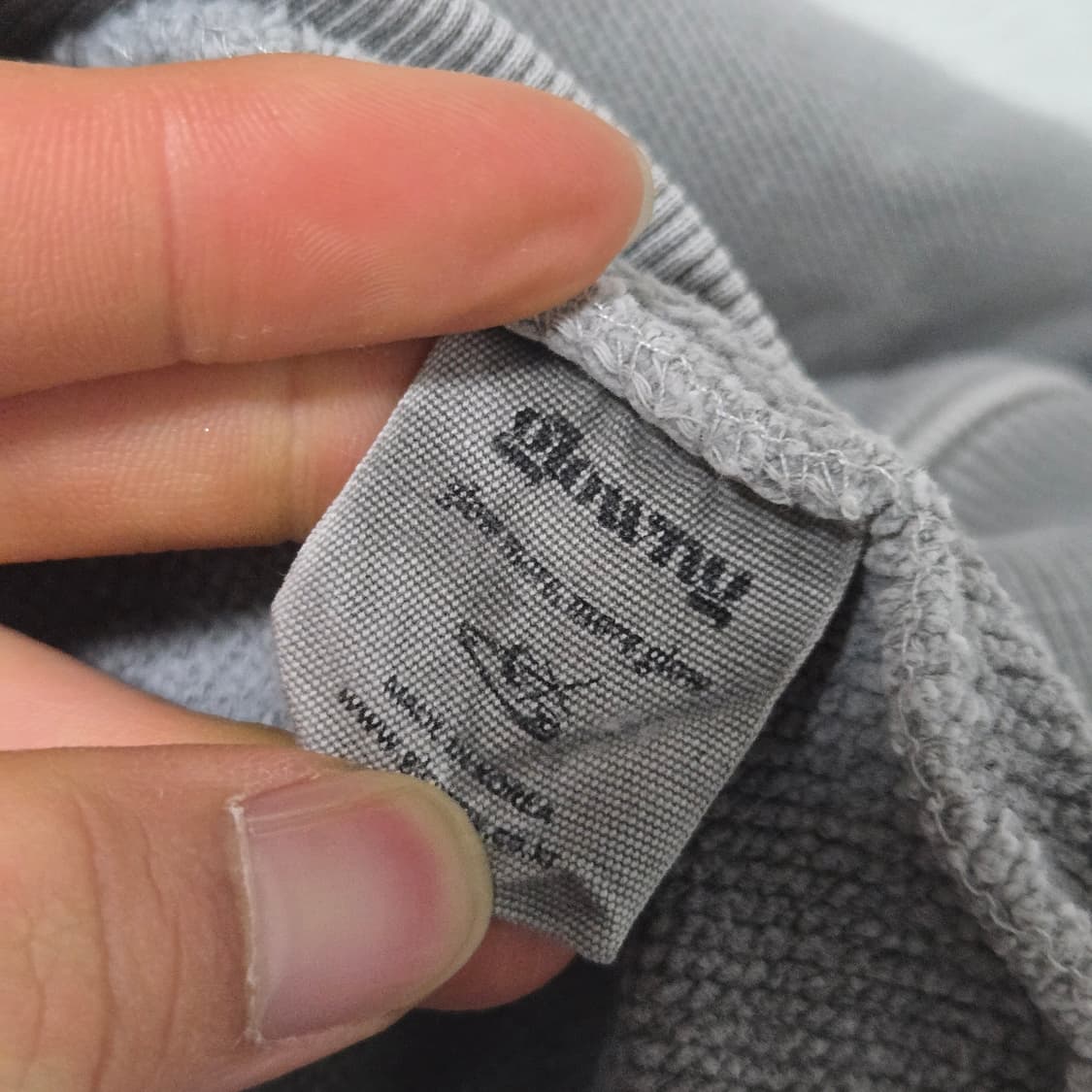 글로니 워시드 스웻 셋업 / 여성 후드티/ 여자 후드티  상품이미지5