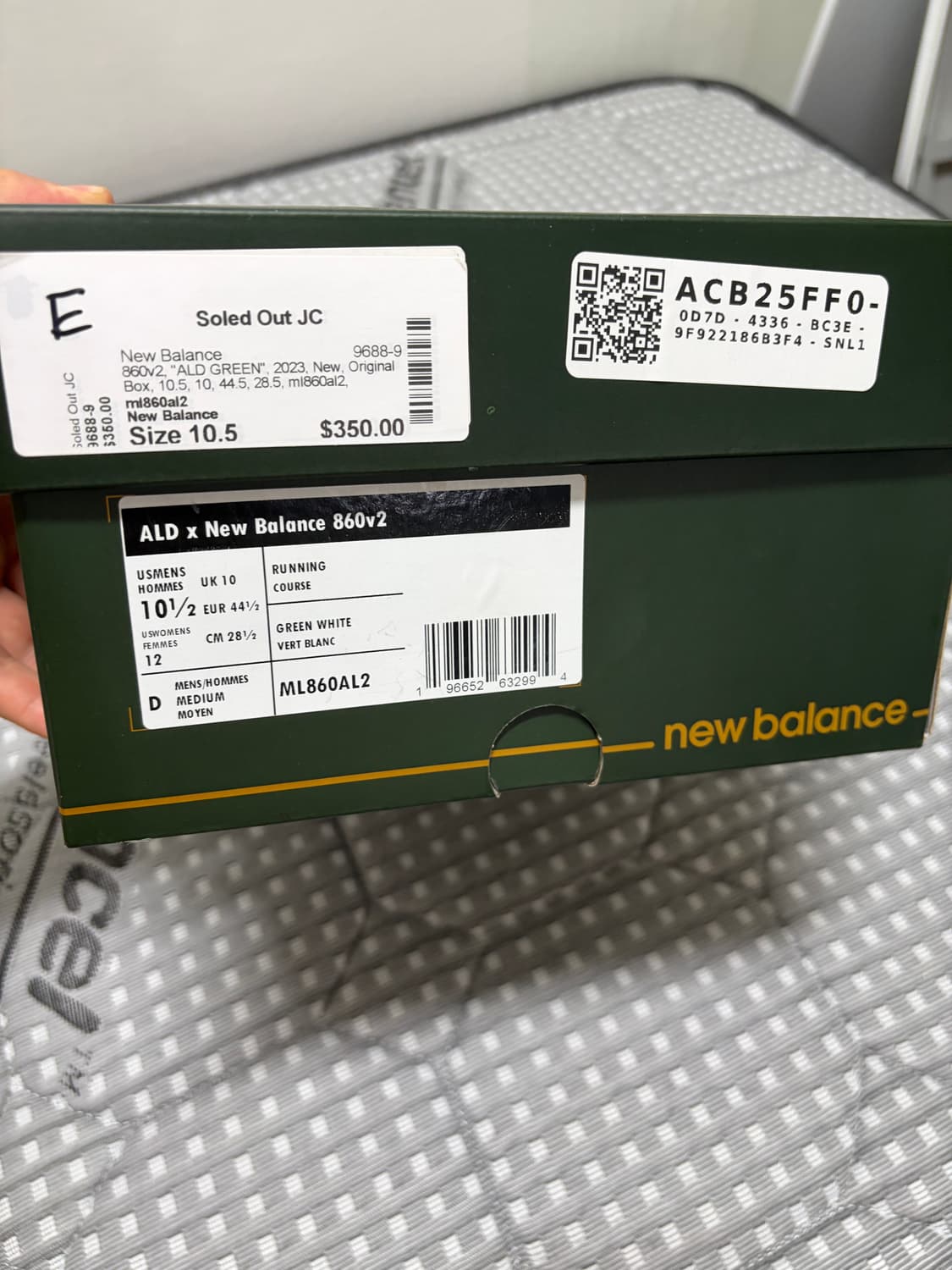 뉴발란스 에임레온도르 860v2 285 새상품 상품이미지3