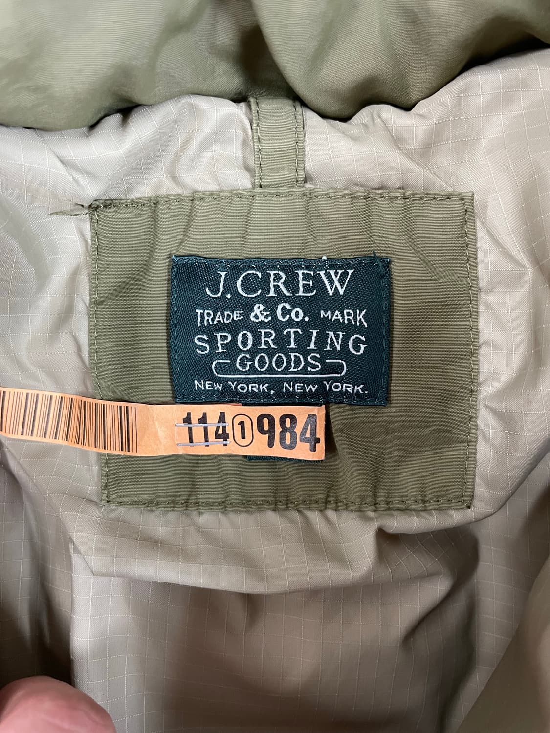 국내유일 제이크루 카라코람 빈티지 다운 패딩 자켓 ideal 투웨이 지퍼 상품이미지5