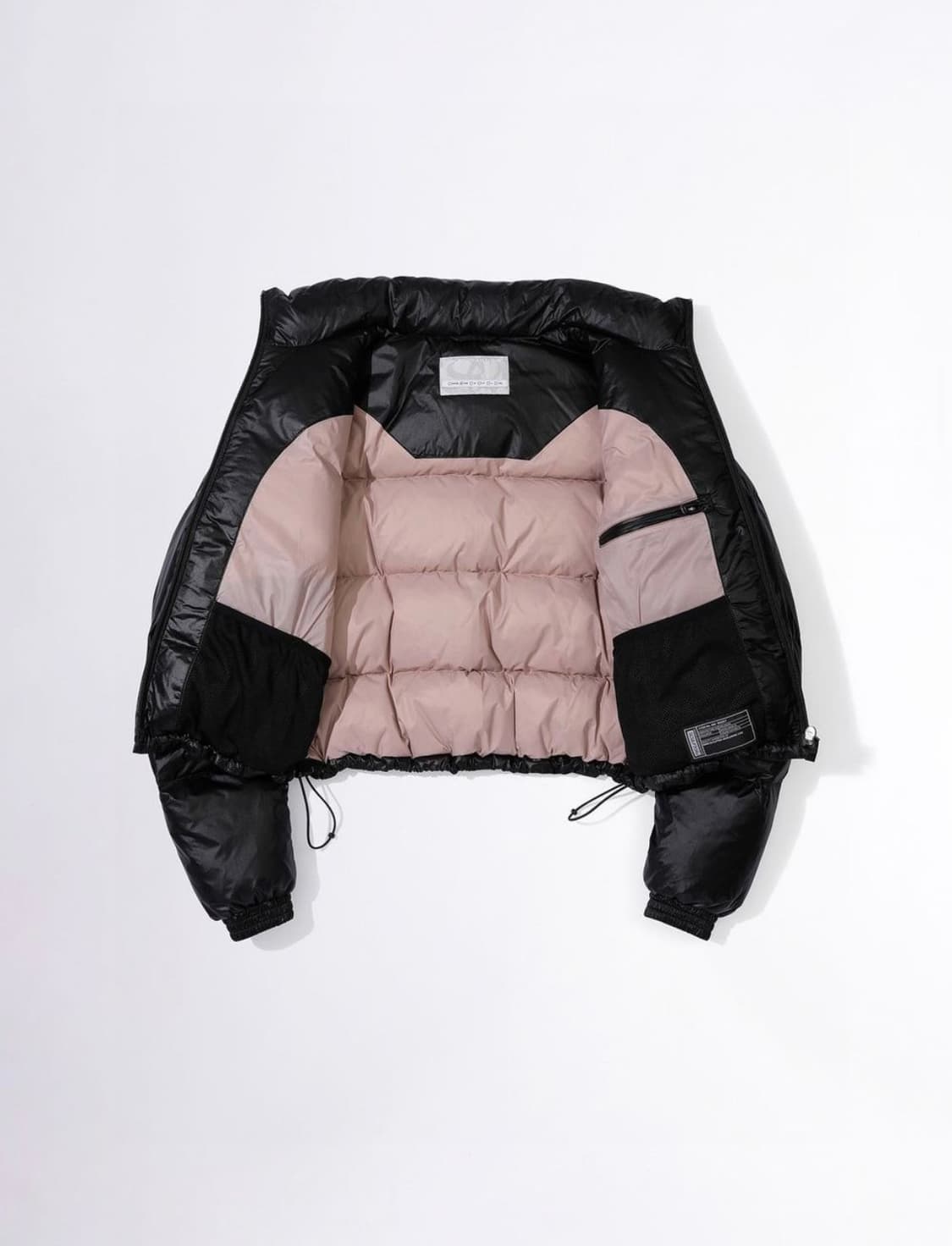 스컬프터 104 Cropped Puffer Down Black 상품이미지2