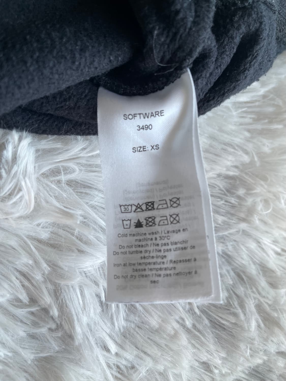 Ganni 가니 블랙 퍼프 슬리브 맨투맨 상품이미지5