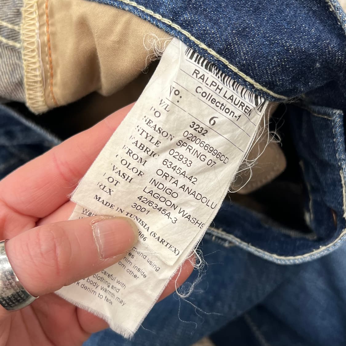 폴로 랄프로렌 데님팬츠 r3004 상품이미지8