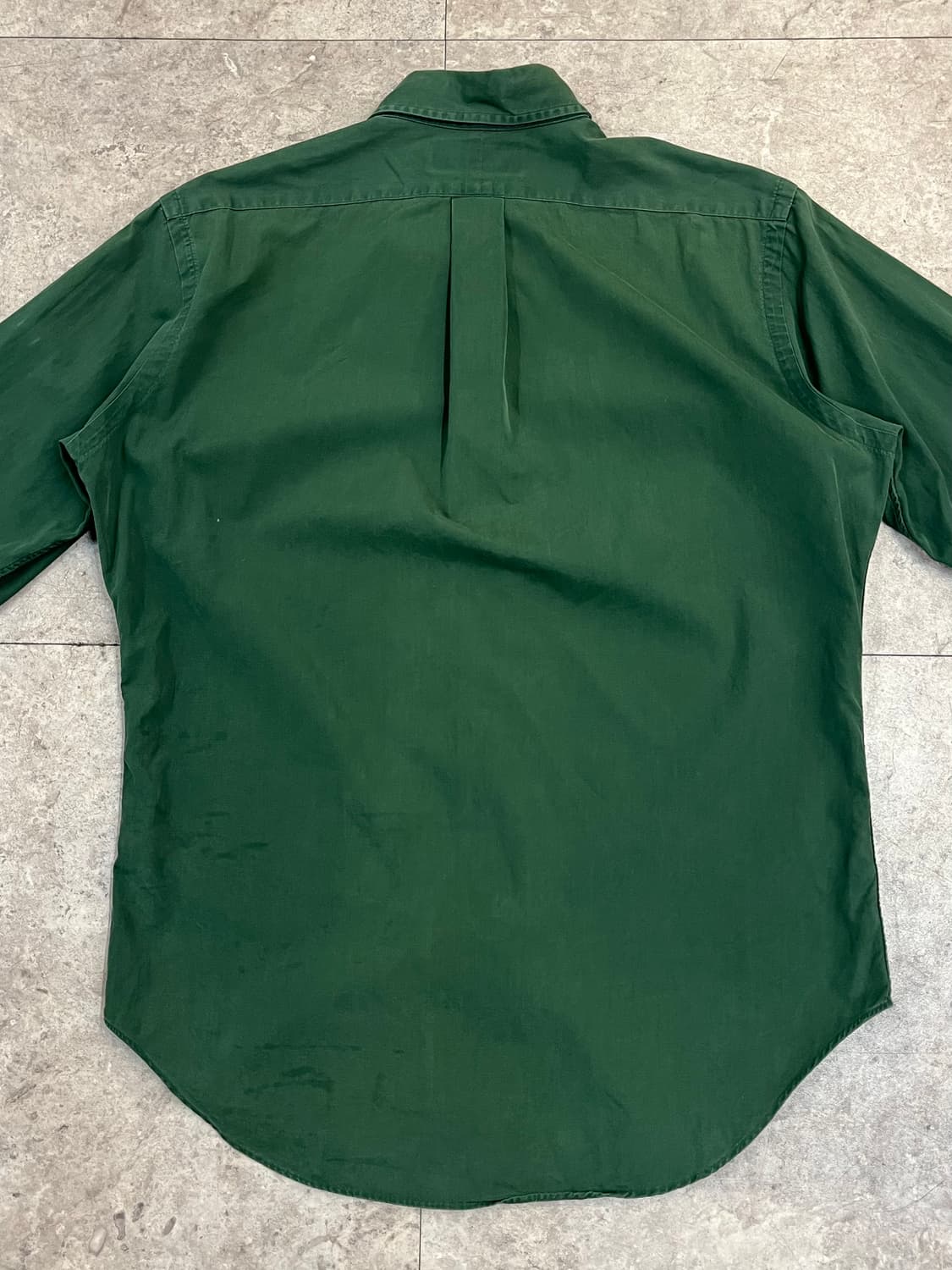 폴로 랄프로렌 클래식핏 셔츠 그린 S #csz3948 상품이미지7