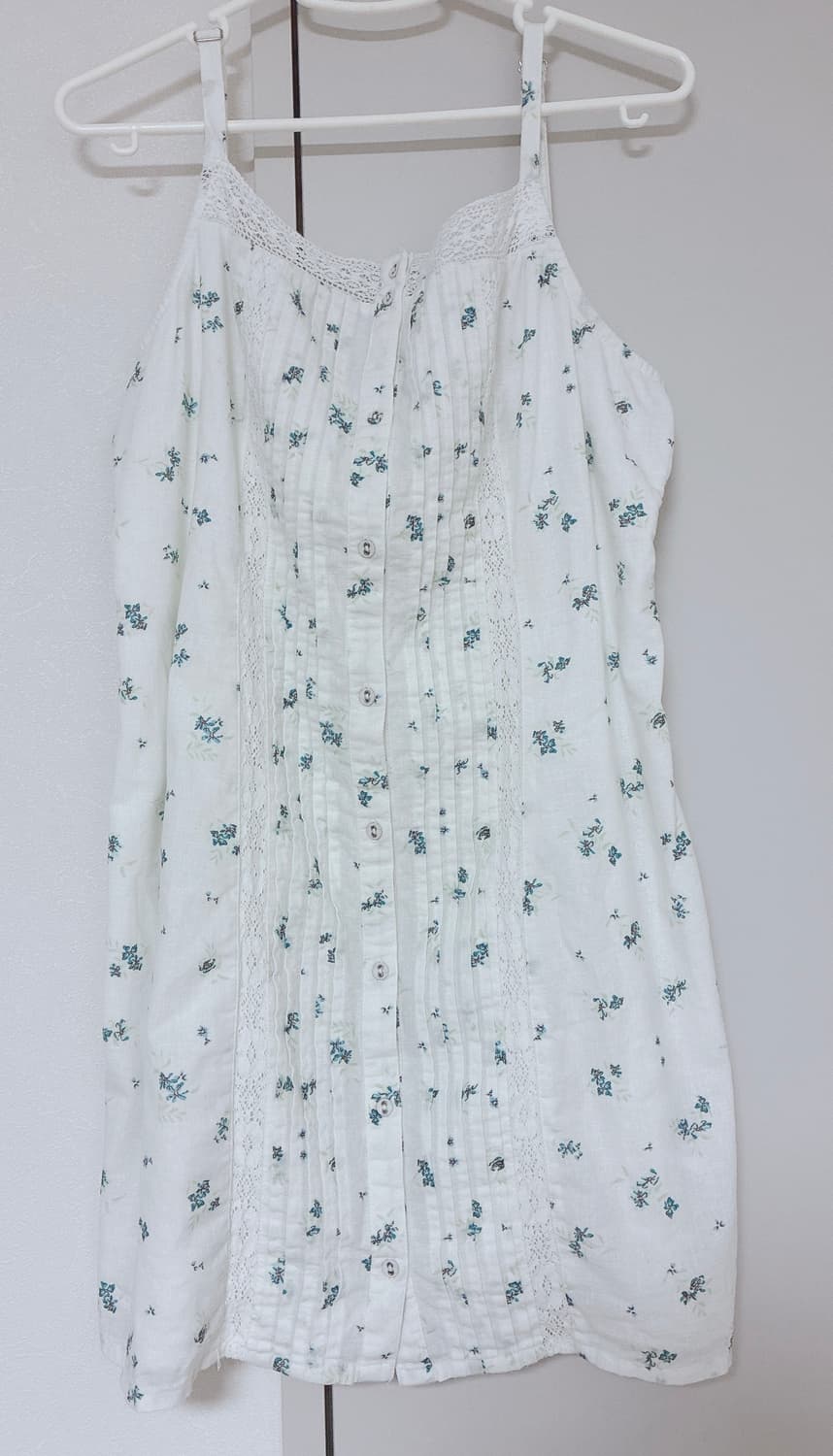 청록 잔꽃 원피스  상품이미지1