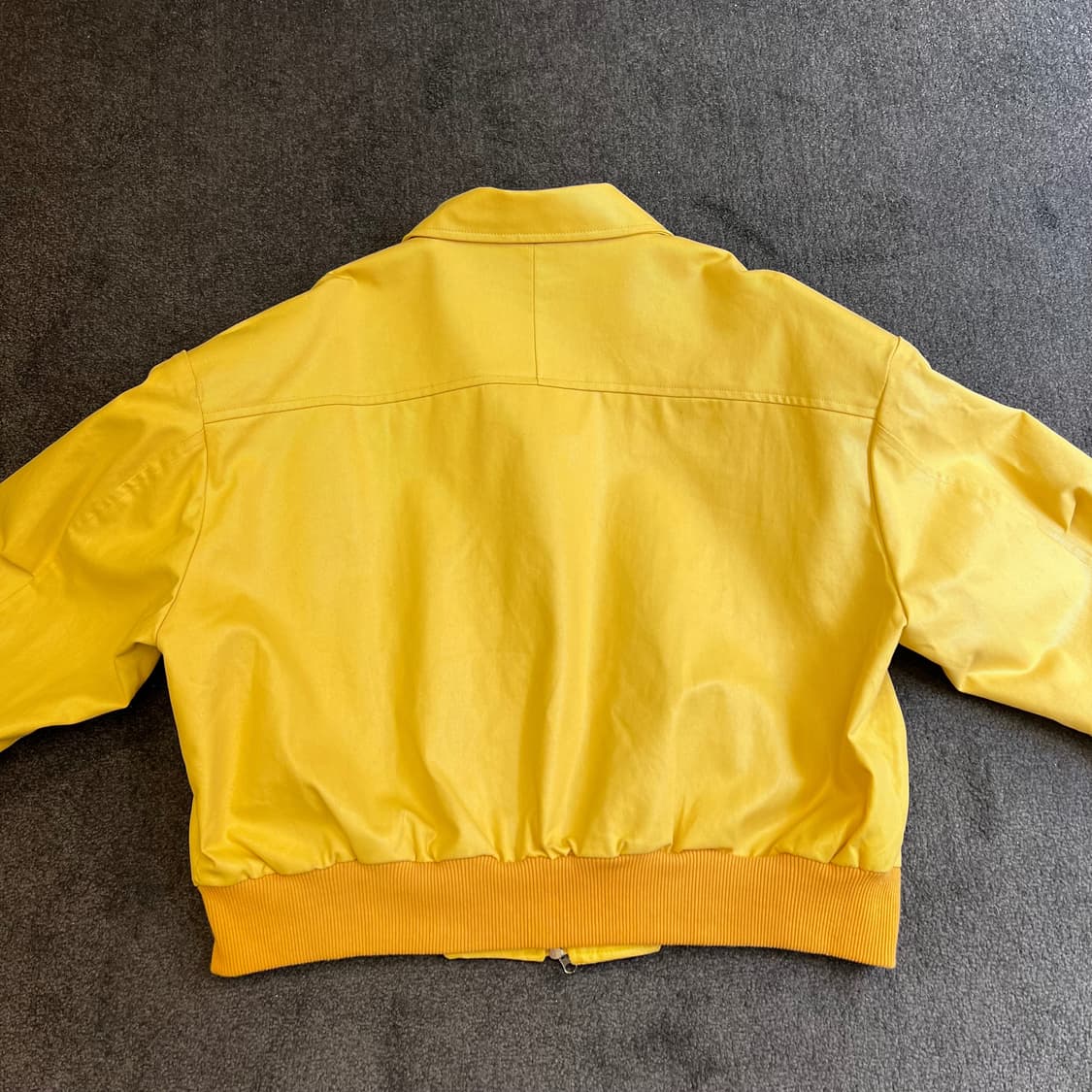 DEJAVU 옐로우 봄버 자켓 상품이미지4
