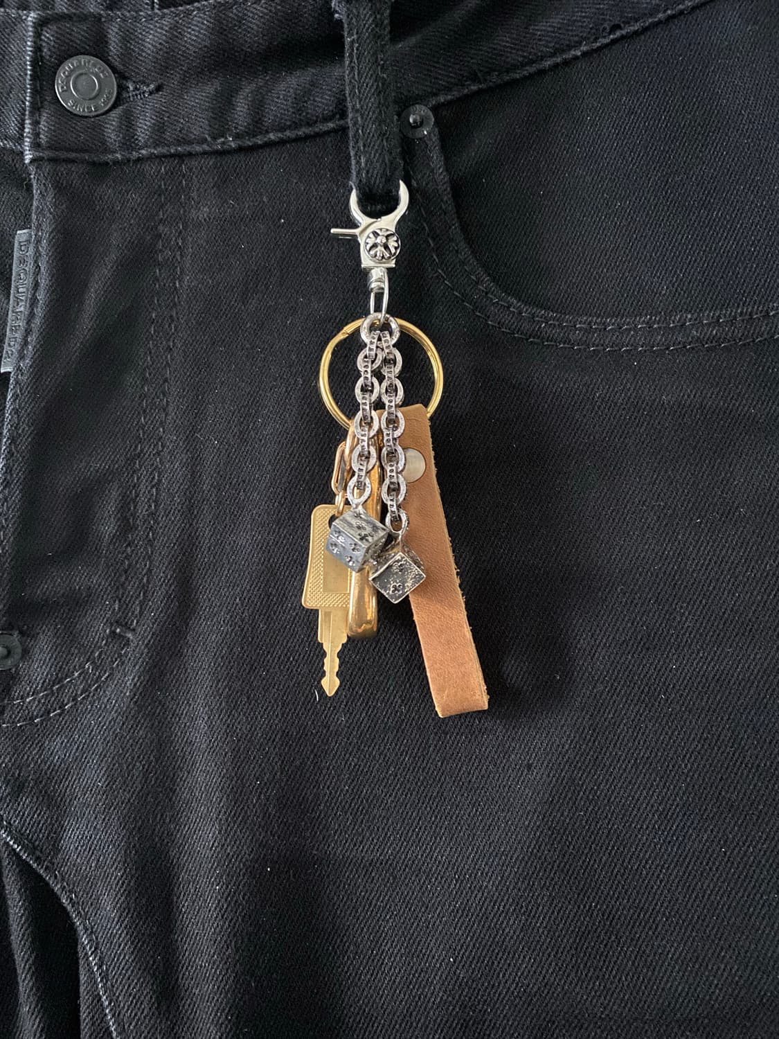 황동 2way 키링 상품이미지3