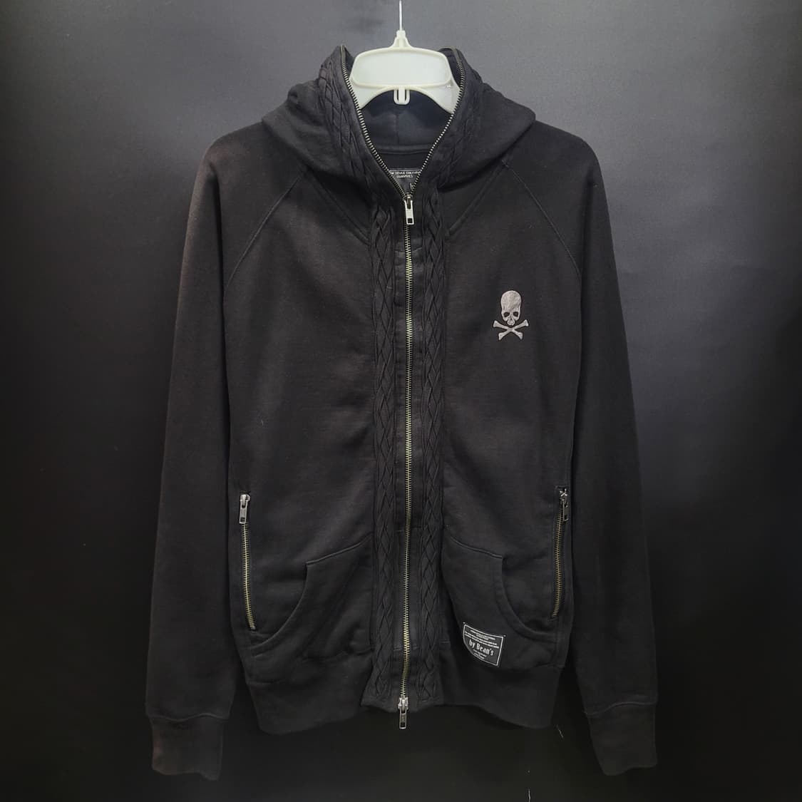 Bean's 빈티지 스컬 후드 집업  상품이미지2