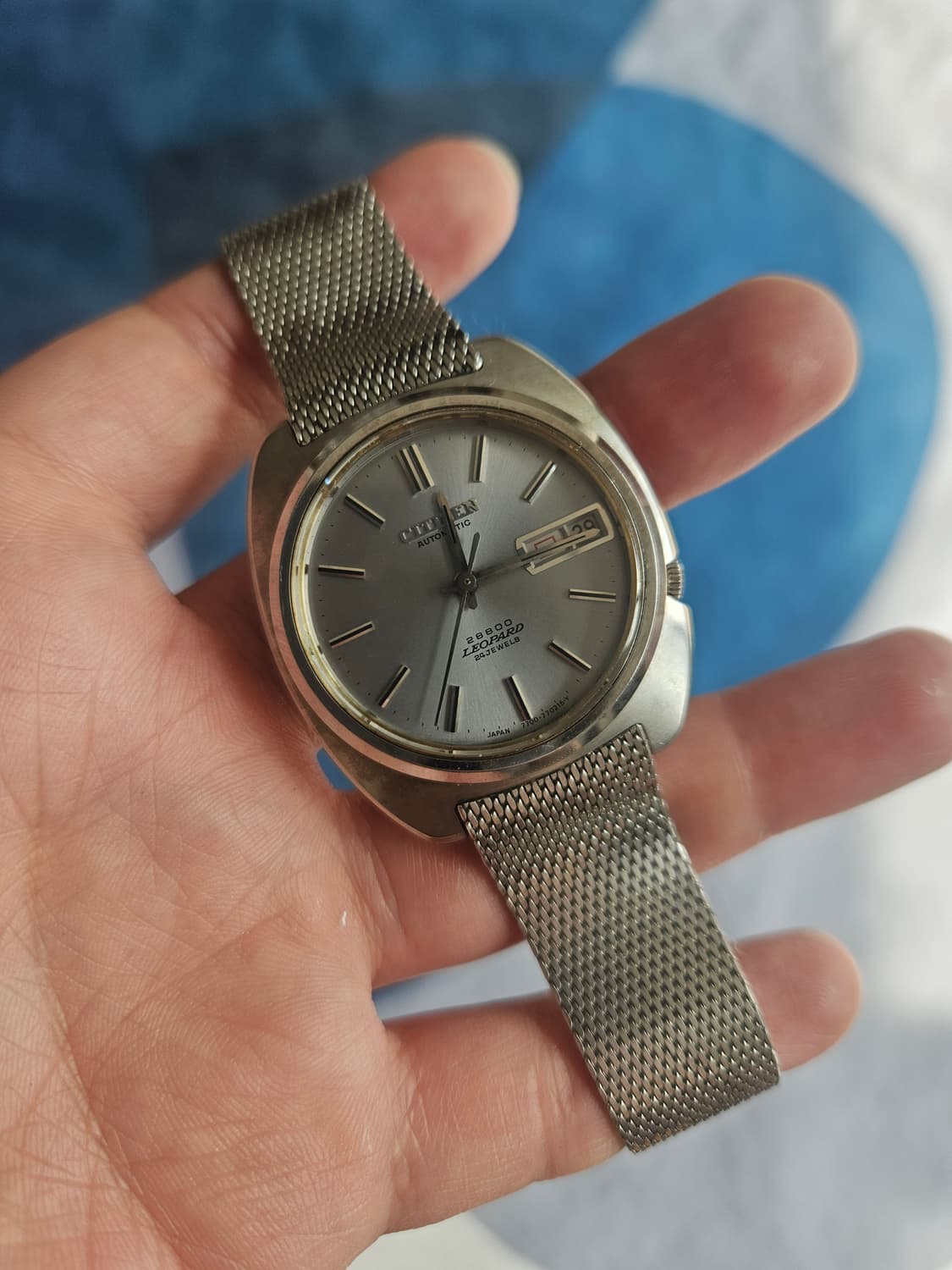 1971s 시티즌 레오파드 하이비트 극 민트급 빈티지 시계 상품이미지2