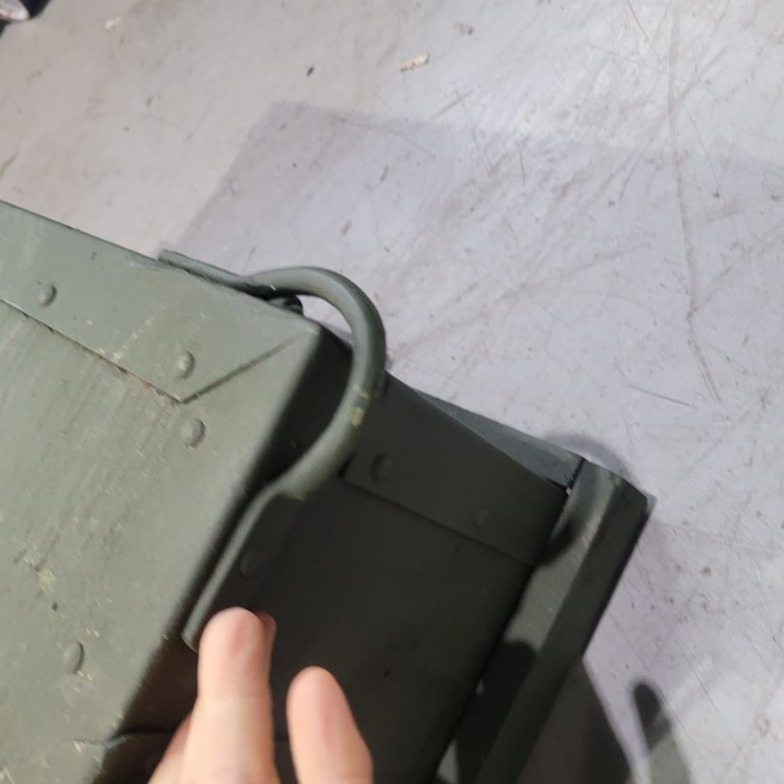 미 빈티지 우드 군용 박스
 상품이미지9