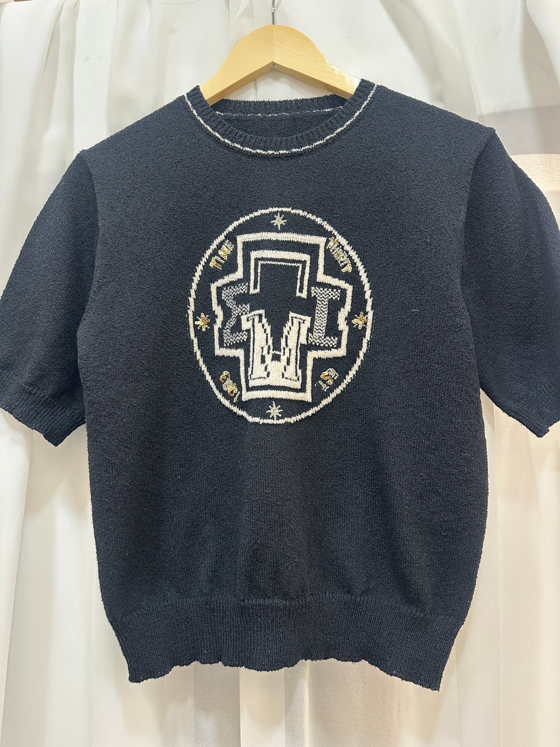 한섬 타임 반팔니트 상품이미지1