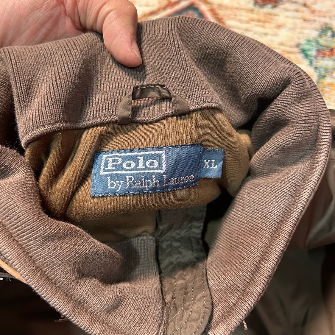 [XL] 폴로 랄프로렌 스몰포니 브라운 경량 자켓 상품이미지4