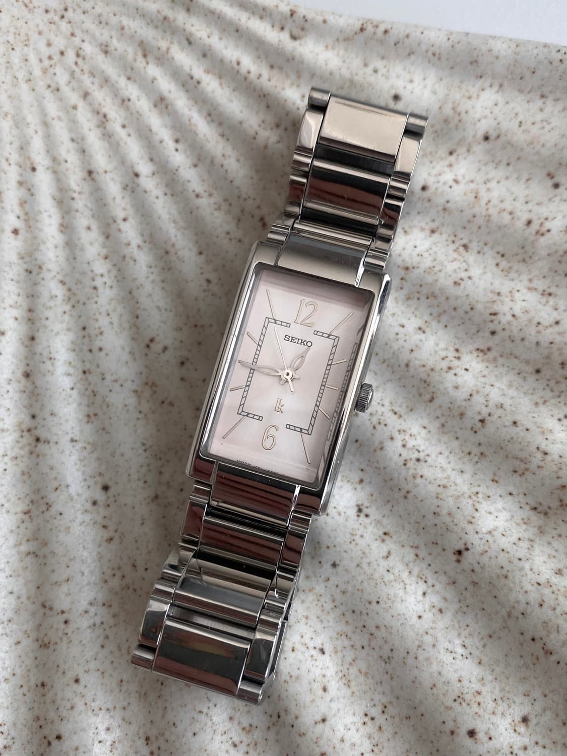Seiko 세이코 lk 루키아 스퀘어 쿼츠 핑크 상품이미지2