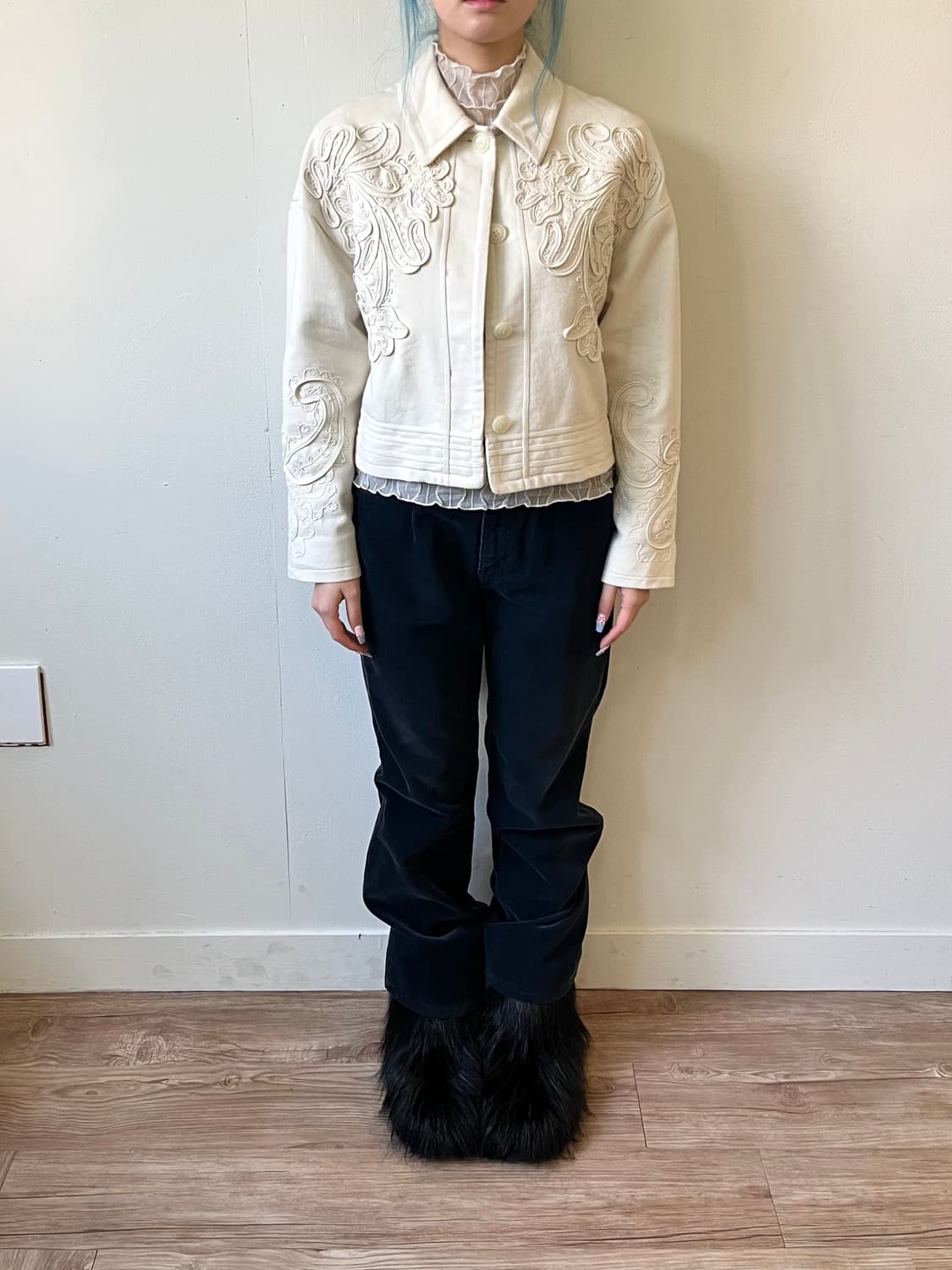 MOUSSY 페이즐리 크롭 자켓 상품이미지8