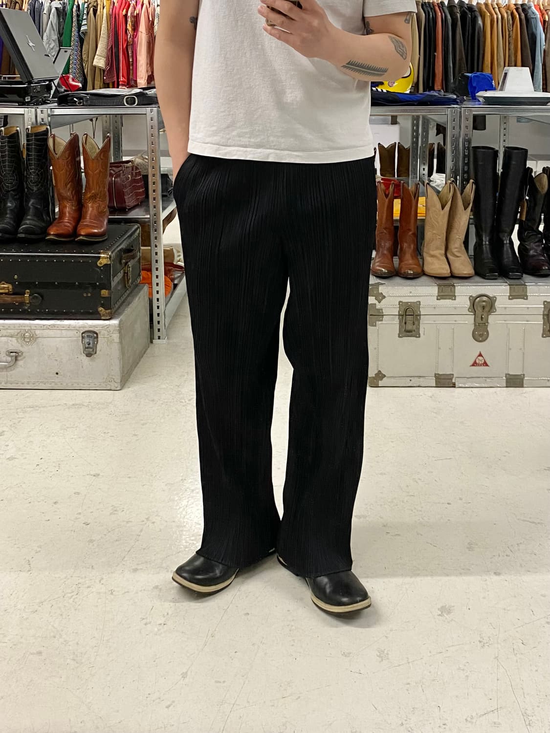 이세이 미야케 플리츠 플리즈 플레어 투웨이 플리츠 팬츠 상품이미지2