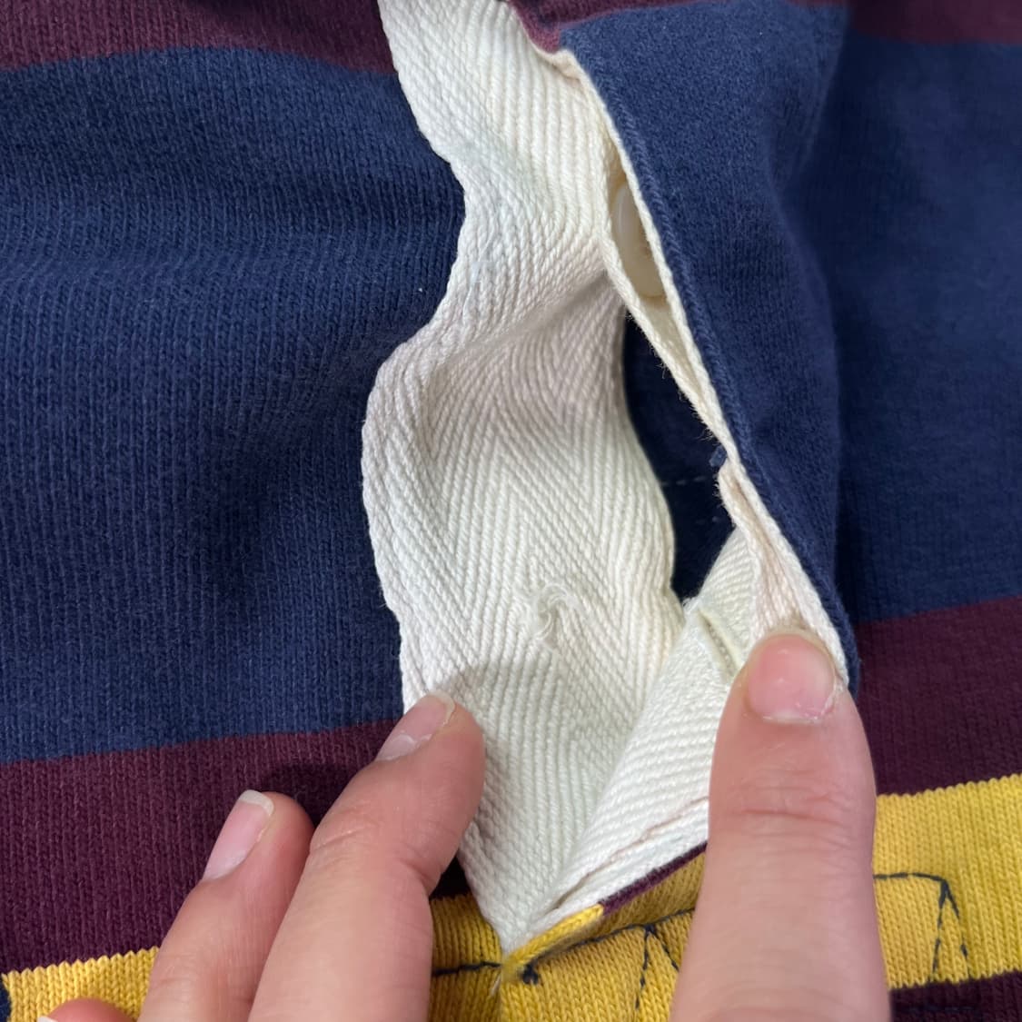 100 폴로랄프로렌 스트라이프 럭비티 상품이미지6