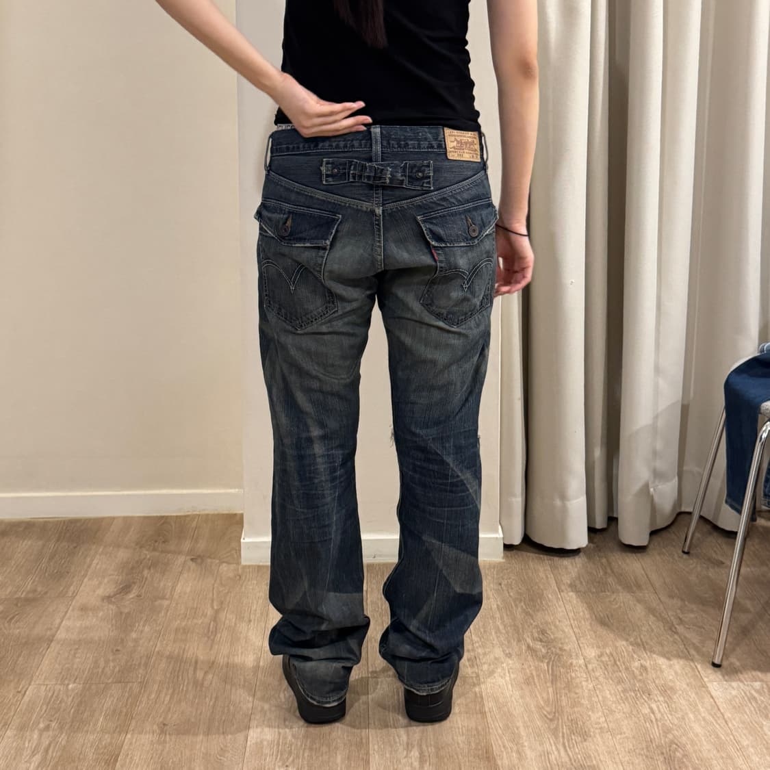 리바이스 빈티지 신치백 202 30/32 데님 팬츠 상품이미지4