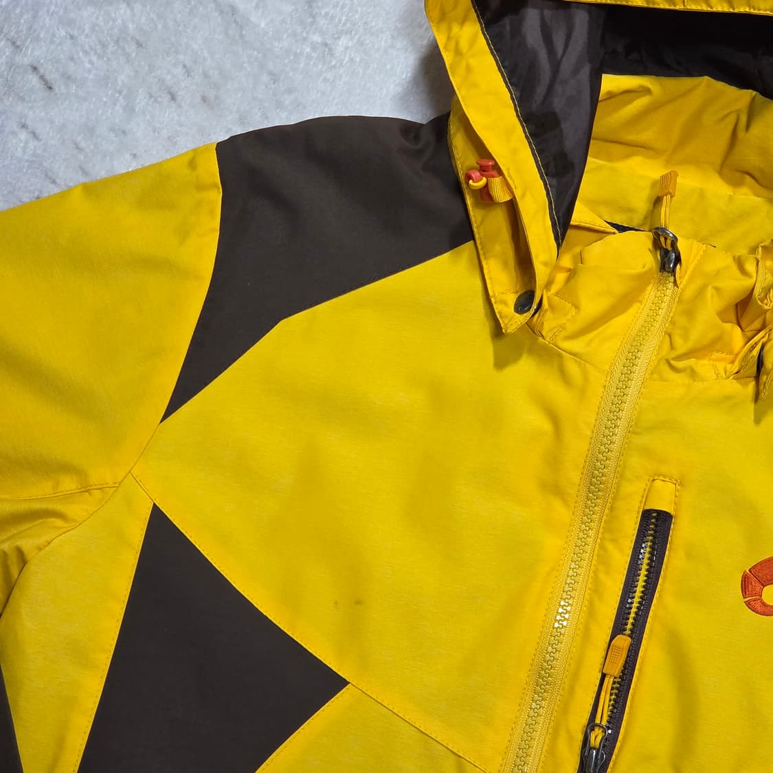 네파 옐로우 바람막이 자켓 상품이미지2