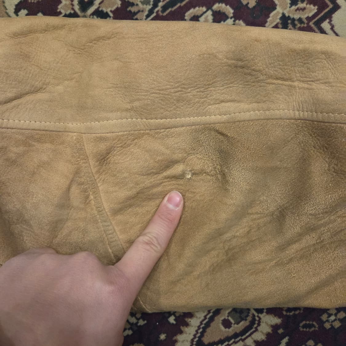 60s 맥그리거 스웨이드 레더 자켓 42 사이즈 상품이미지5