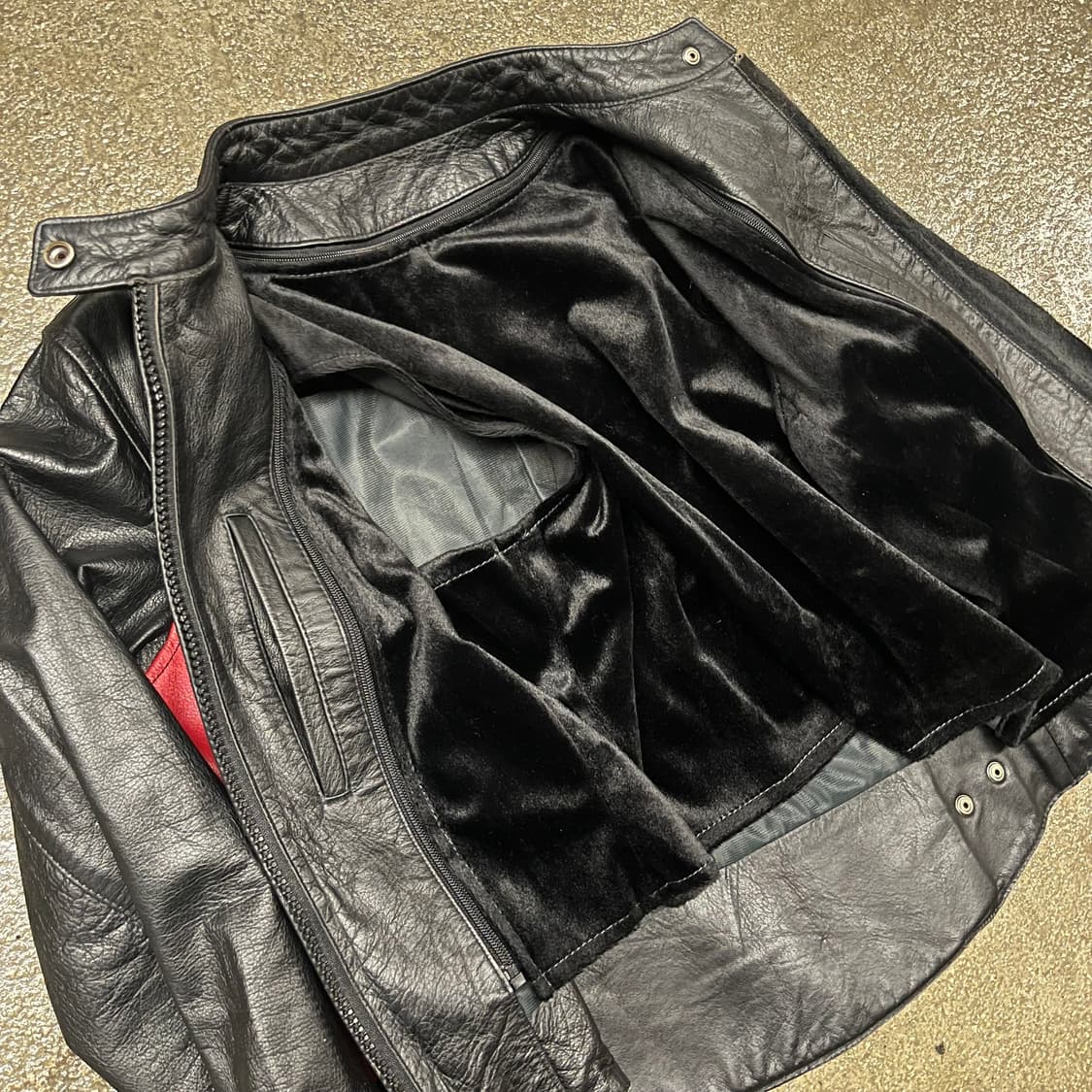 혼다 가죽 라이더 자켓 (90) 상품이미지5