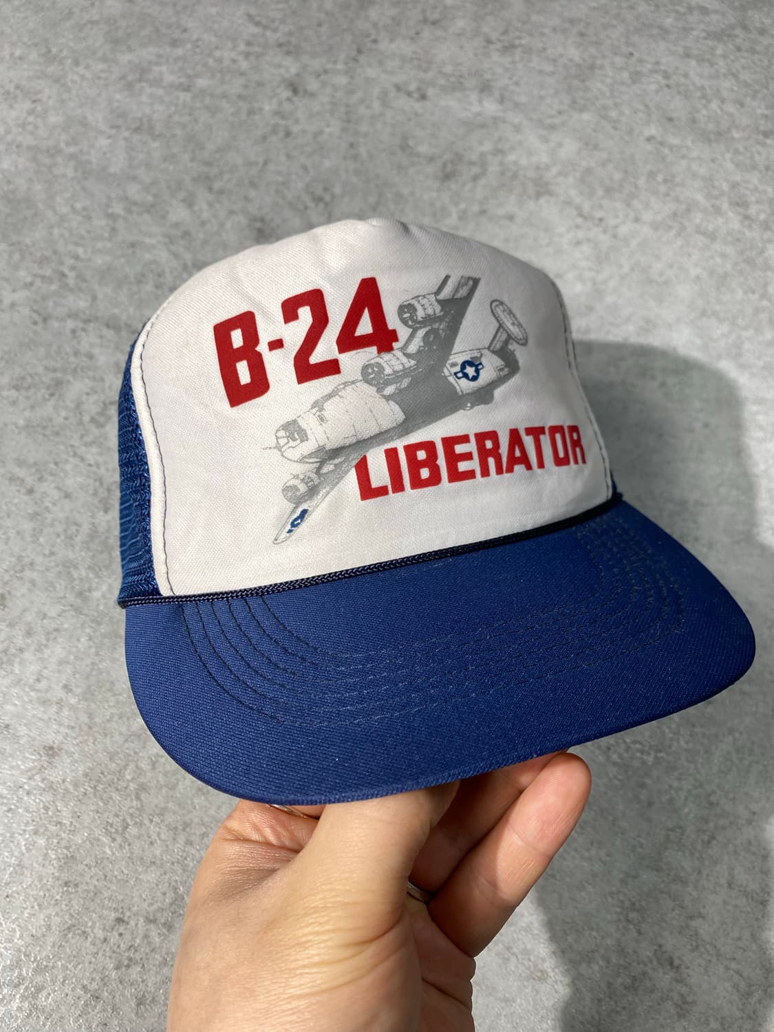 [OS] 90s CAPITAL B-24 LIBERATOR 빈티지 매쉬캡 상품이미지2