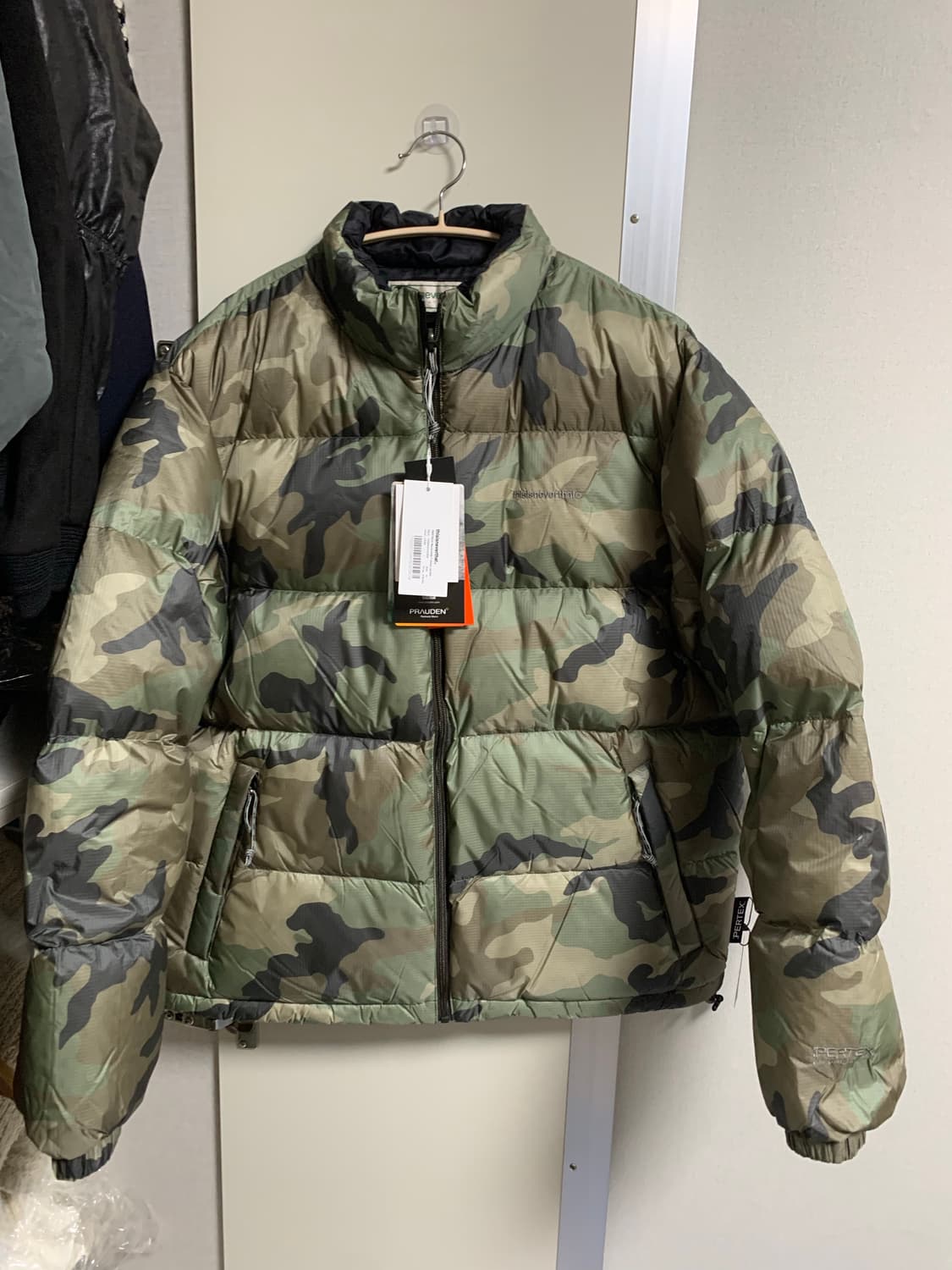 디스이즈네버댓 카모 파텍스 패딩 자켓 M 새상품 상품이미지4