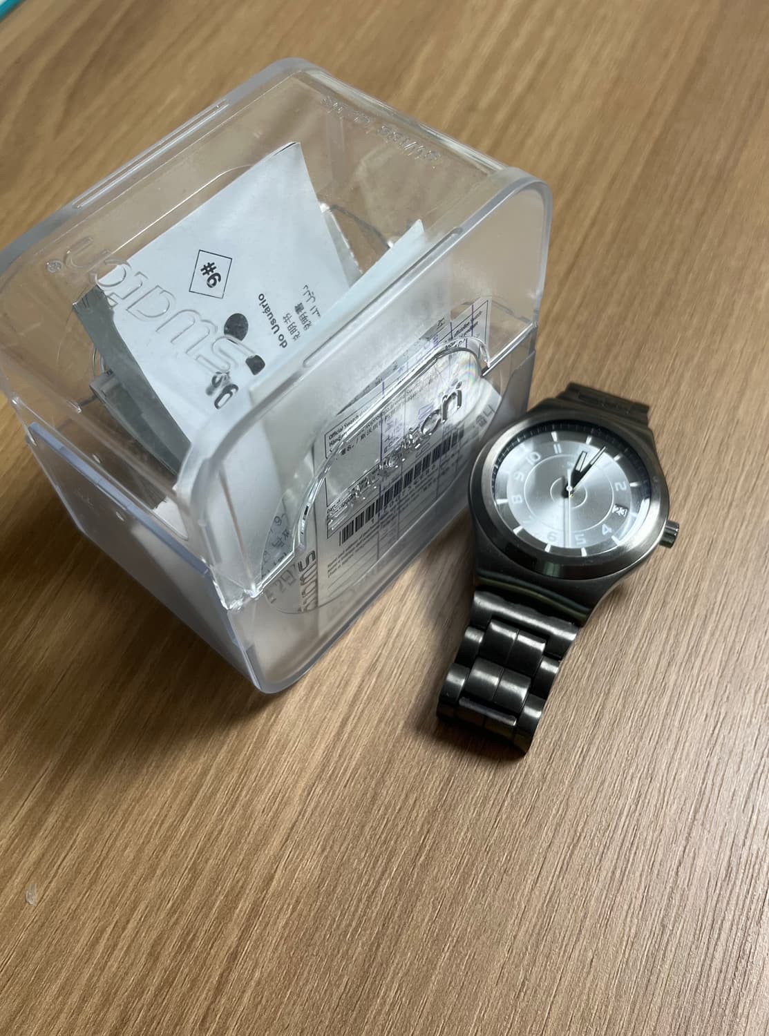 스와치 sistem brushed 오토매틱 시계 상품이미지4