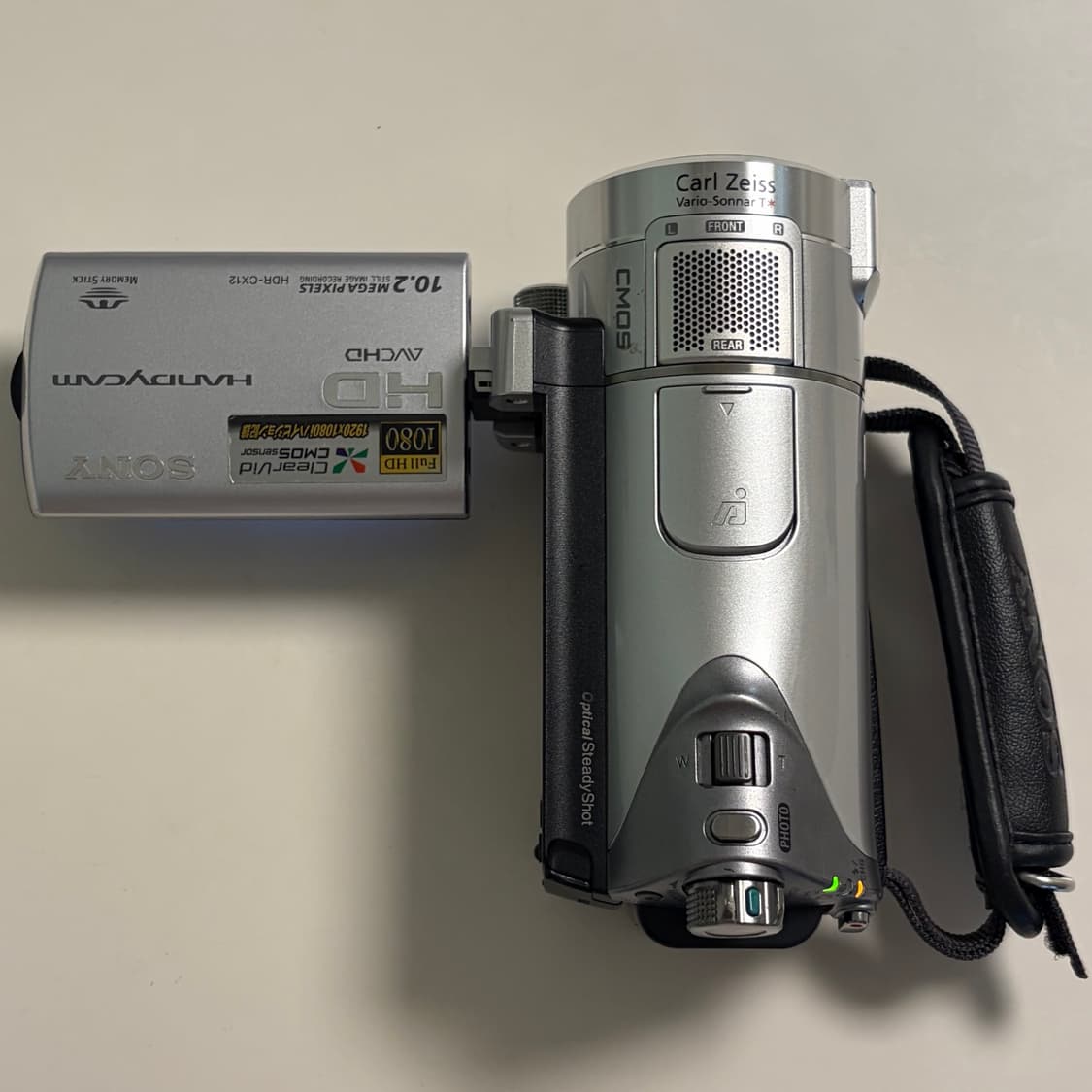 풀박) 소니 sony HDR-CX12 실버 빈티지 캠코더 상품이미지4
