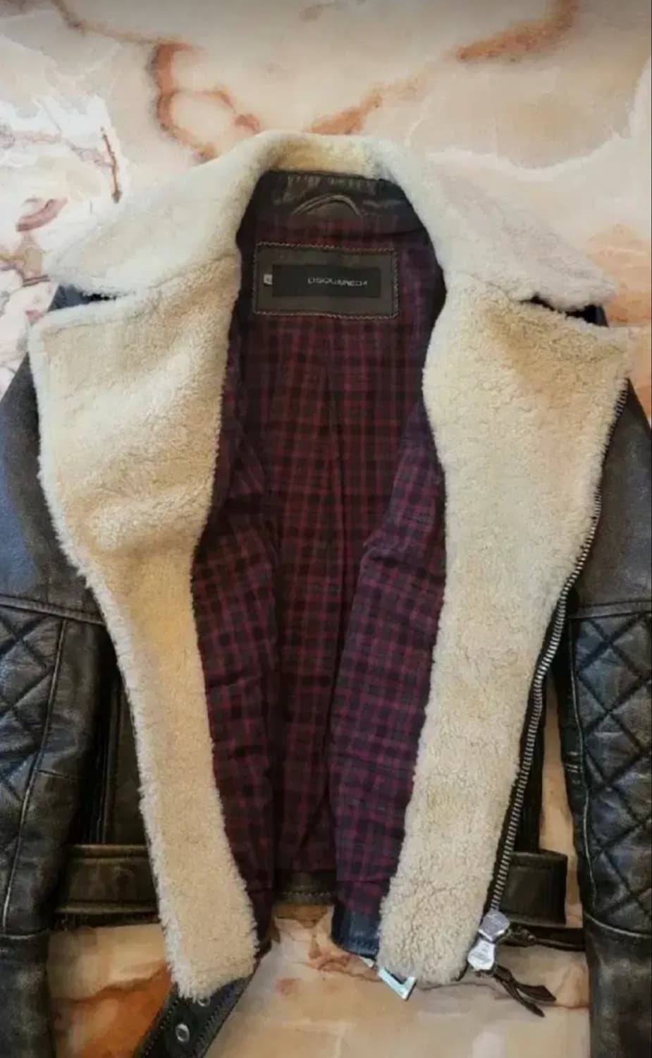 디스퀘어드2 무스탕 말가죽자켓 상품이미지3