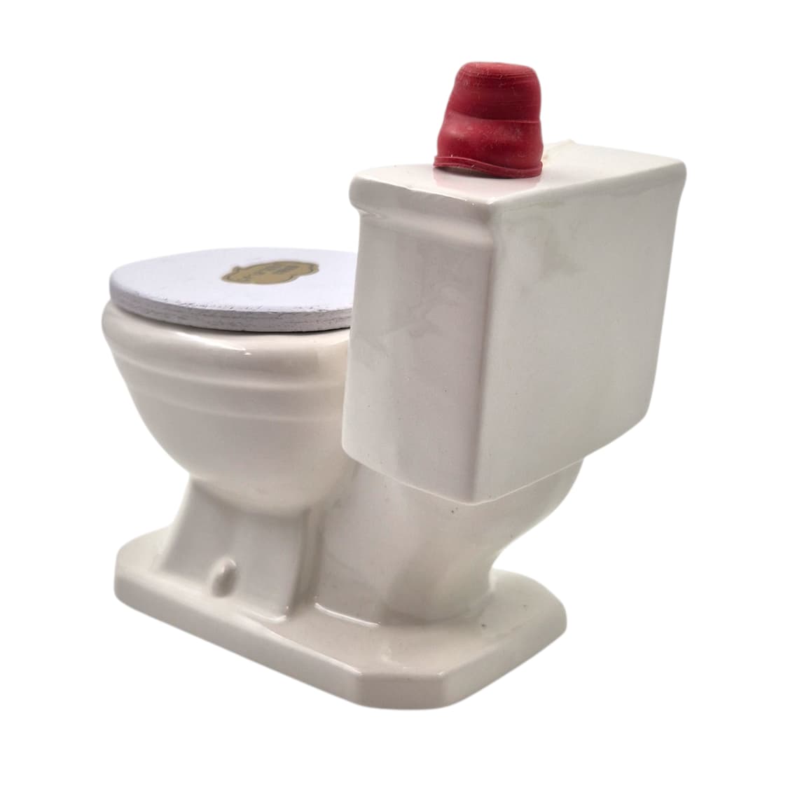80s 산코 레트로 도자기 변기 재떨이 홀더 상품이미지4