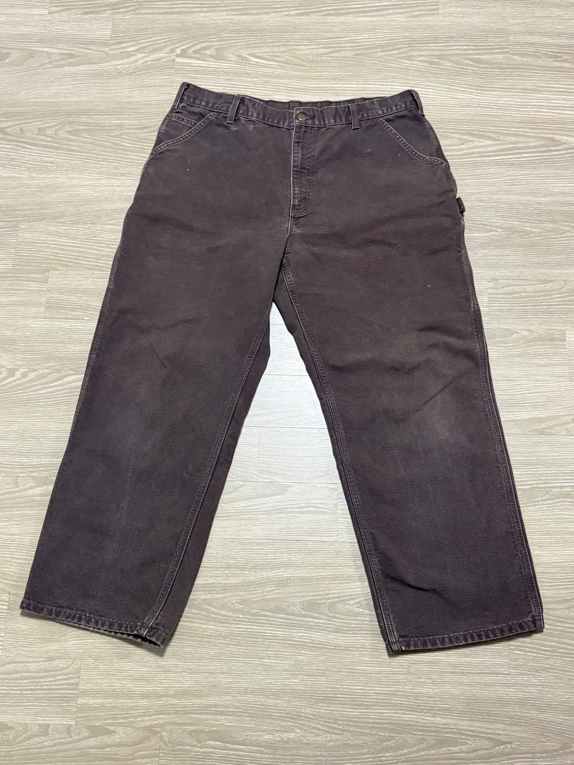 칼하트 싱글니 브라운 워크팬츠 b11 dkb (36inch) 상품이미지1