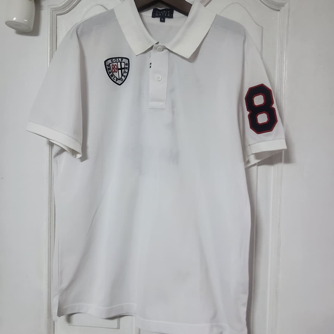 파리게이츠 골프 반팔 티 카라 pk티 남자 6사이즈 105~110 상품이미지1