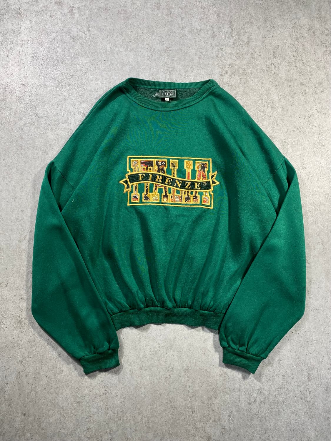 [L-XL] 90s FIRENZE 이태리 메이드 빈티지 스웻셔츠 상품이미지1