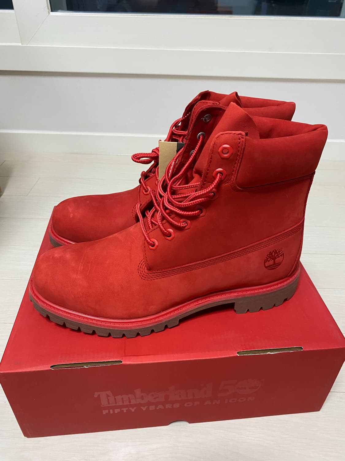 팀버랜드 프리미엄 6인치 50주년 레드 290 상품이미지2