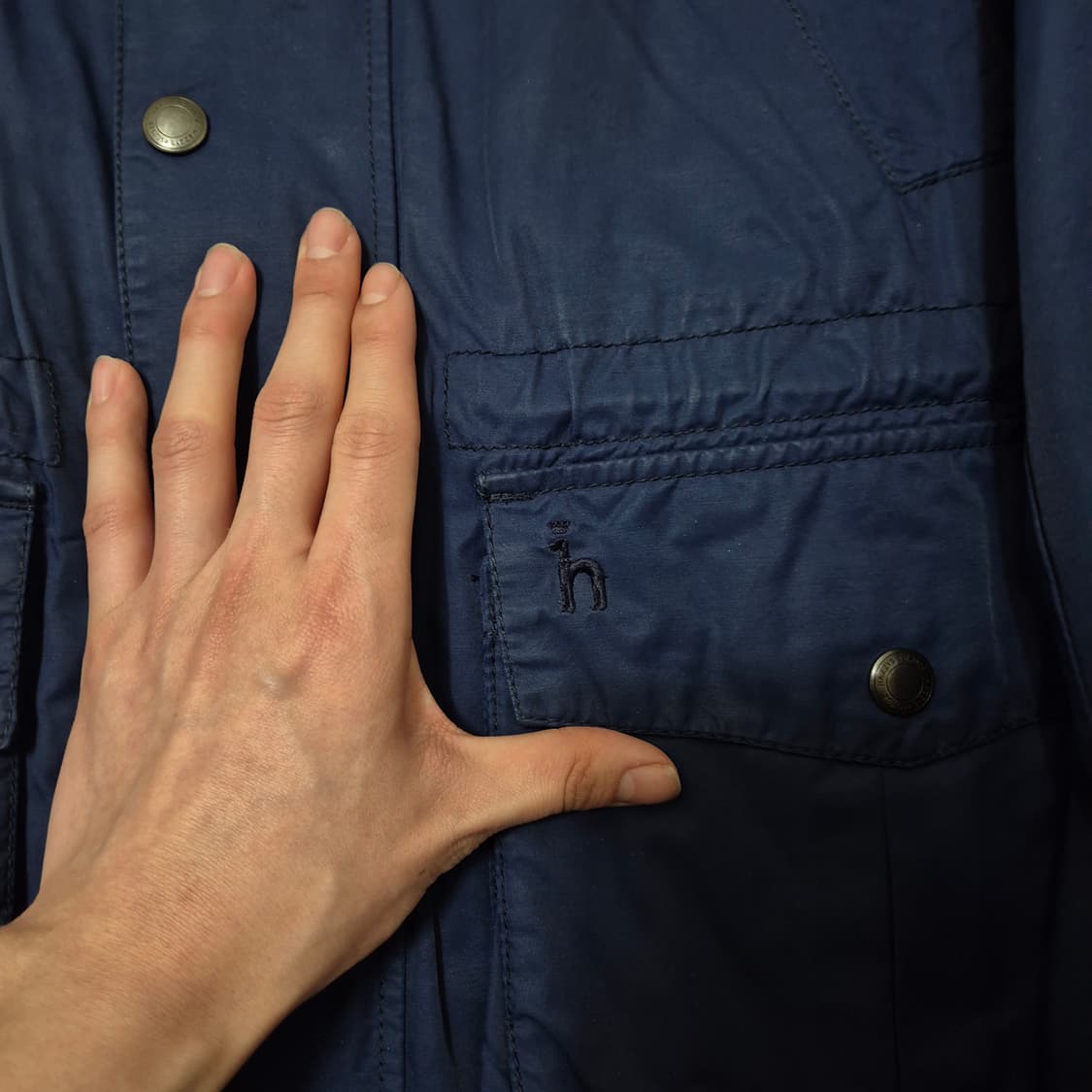 헤지스 프리미엄 퀄리티 포켓 유틸리티 야상 자켓 L(100) 상품이미지4