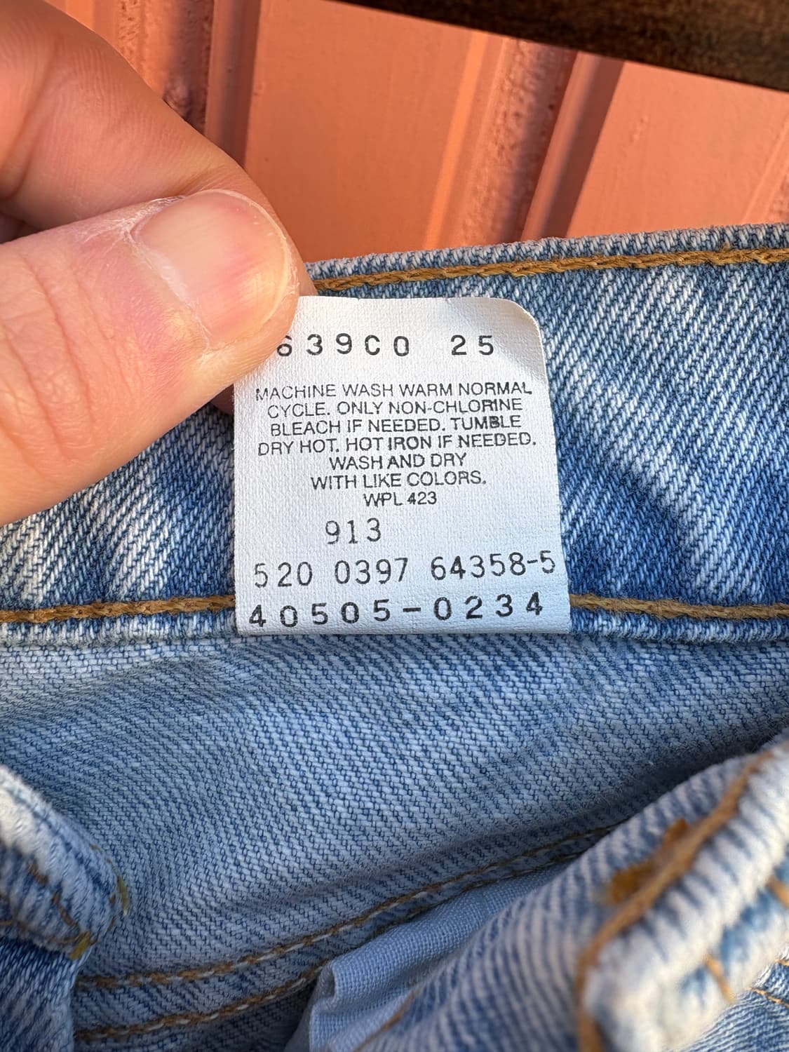 90's 리바이스 505 (미국생산) 상품이미지4