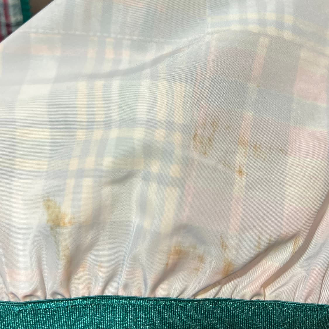 라푸마 체크 후드 바람막이 상품이미지3