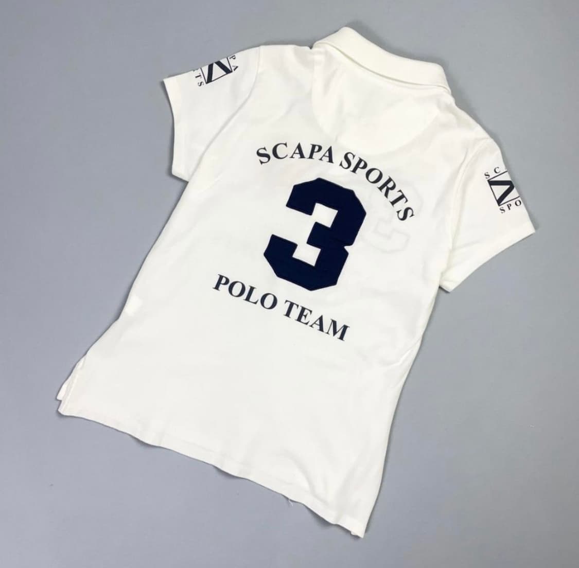 코르티스 제임스 Scapa sports 빈티지 폴로 셔츠 상품이미지4