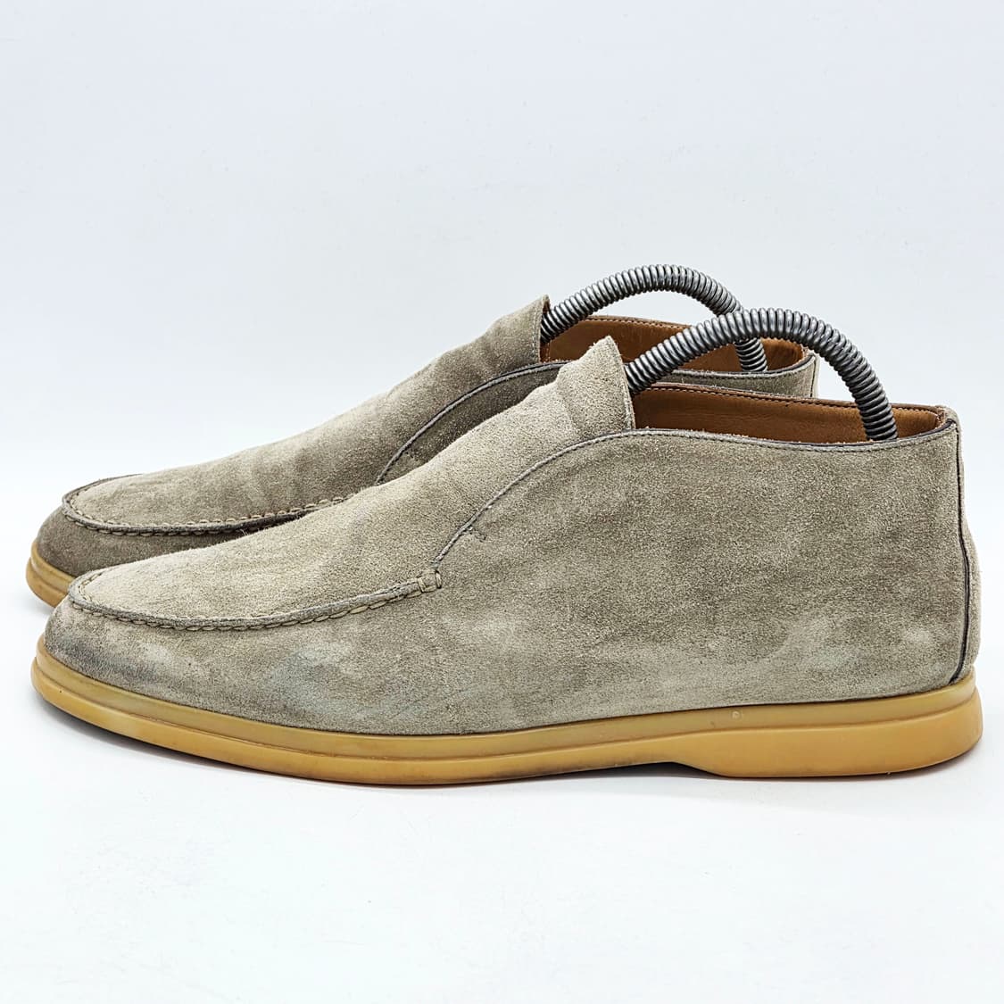  로로피아나 오픈 워크 로퍼 베이지 (42) 상품이미지1