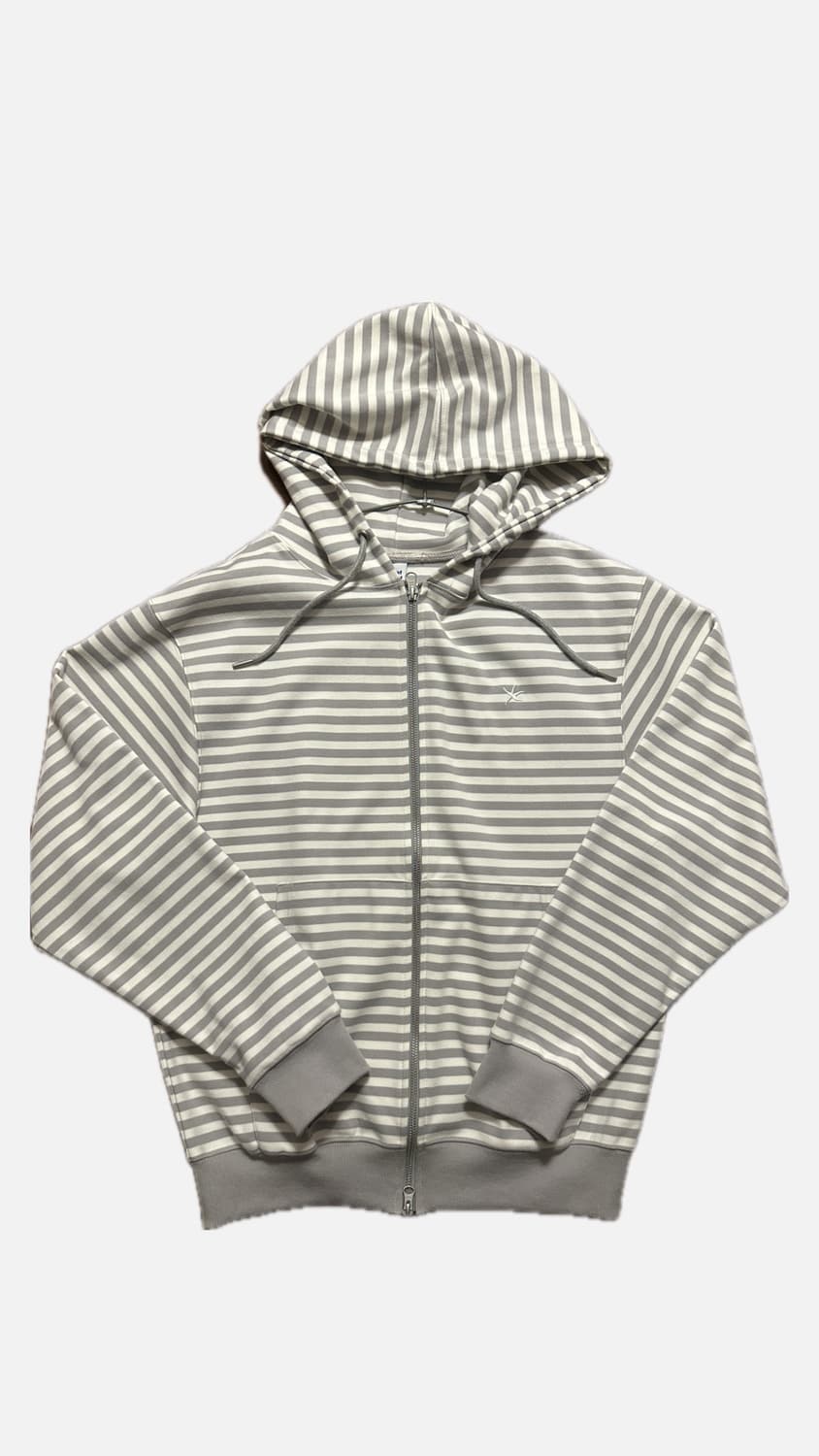 더콜디스트모먼트 후드집업 TCM stripe hooded zip-up 상품이미지2