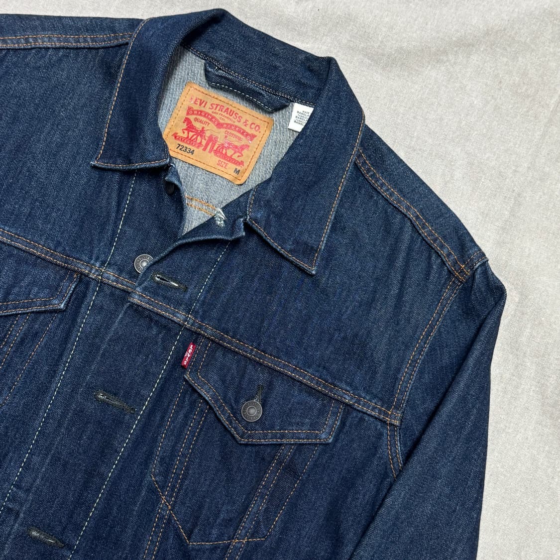 리바이스 진청 데님 트러커 자켓 M 상품이미지2
