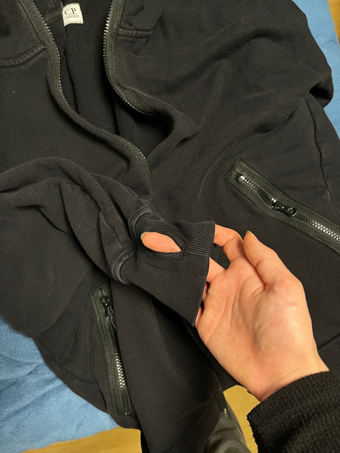 cp컴퍼니 고글후드집업(워머) 상품이미지2