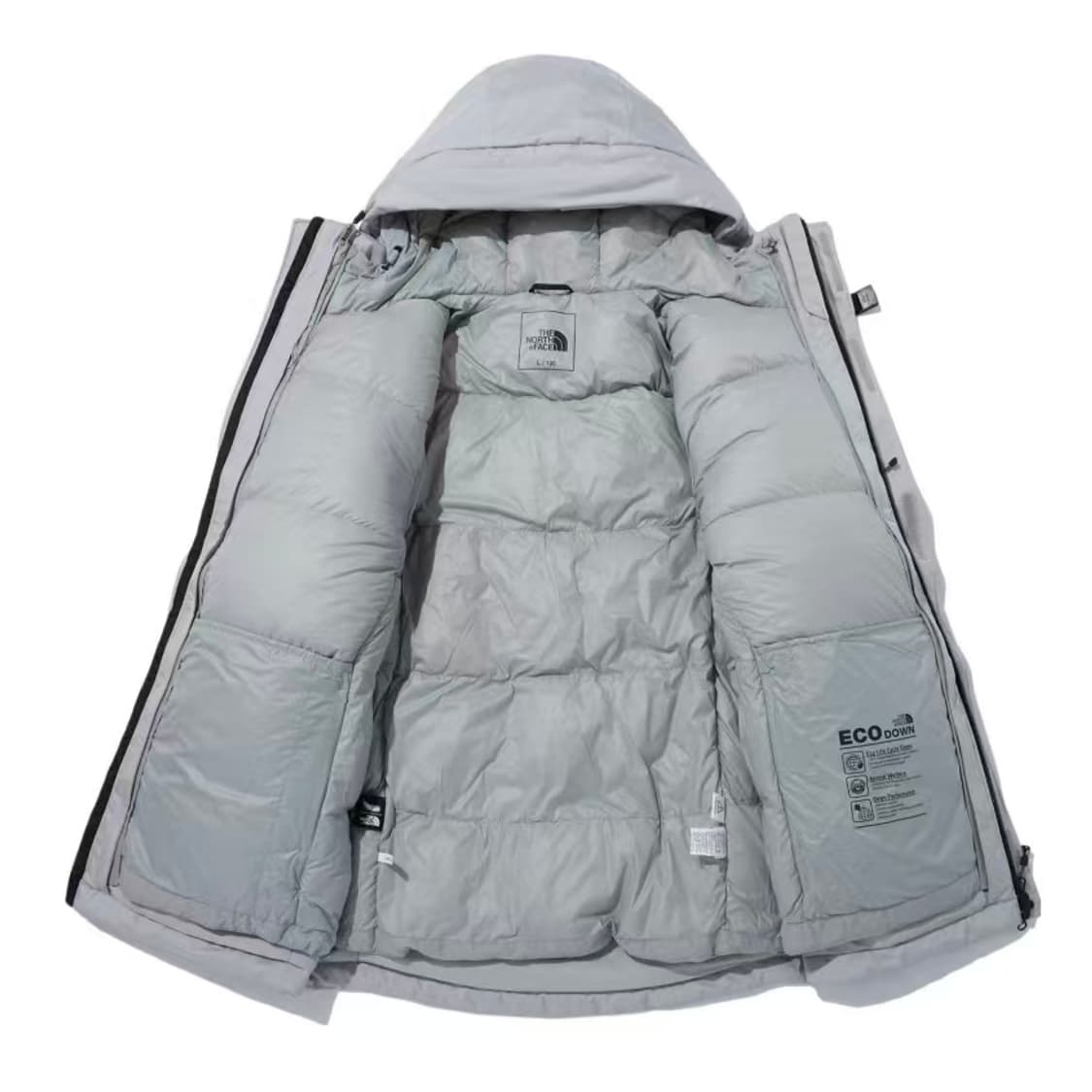 노스페이스 히말라야 집인집 파카 블랙 노 레이블(옷걸이 증정)국내매장판
 상품이미지5