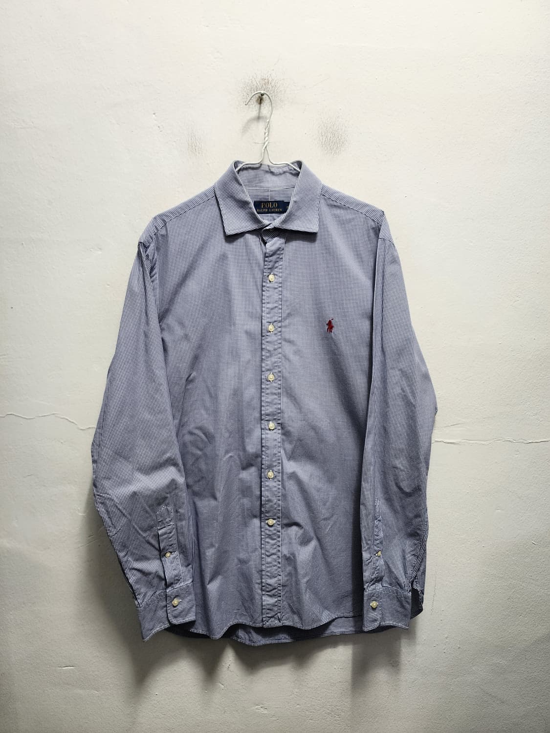 폴로 랄프로렌 잔체크 셔츠  상품이미지1