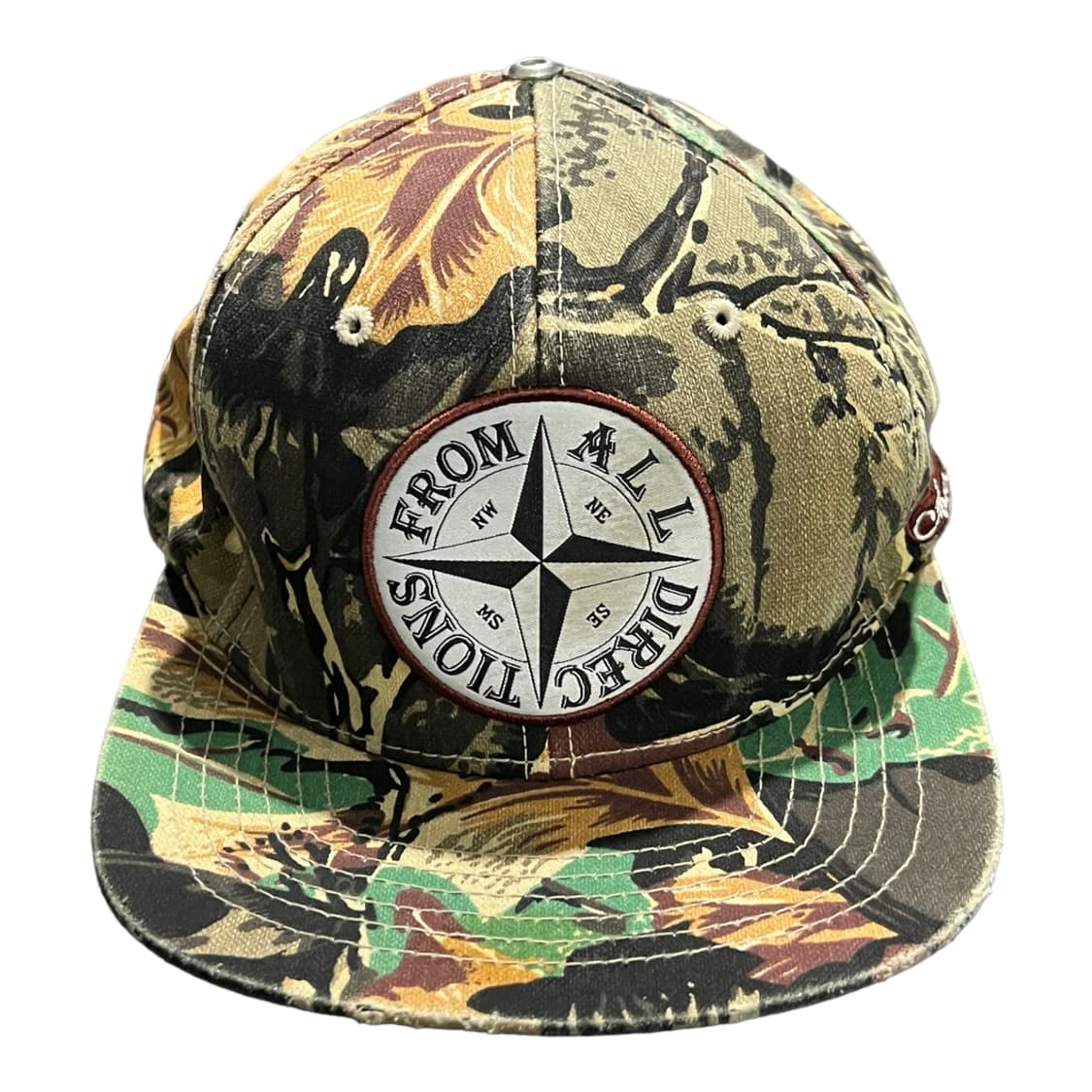 리얼트리 패턴 빈티지 스냅백 상품이미지1