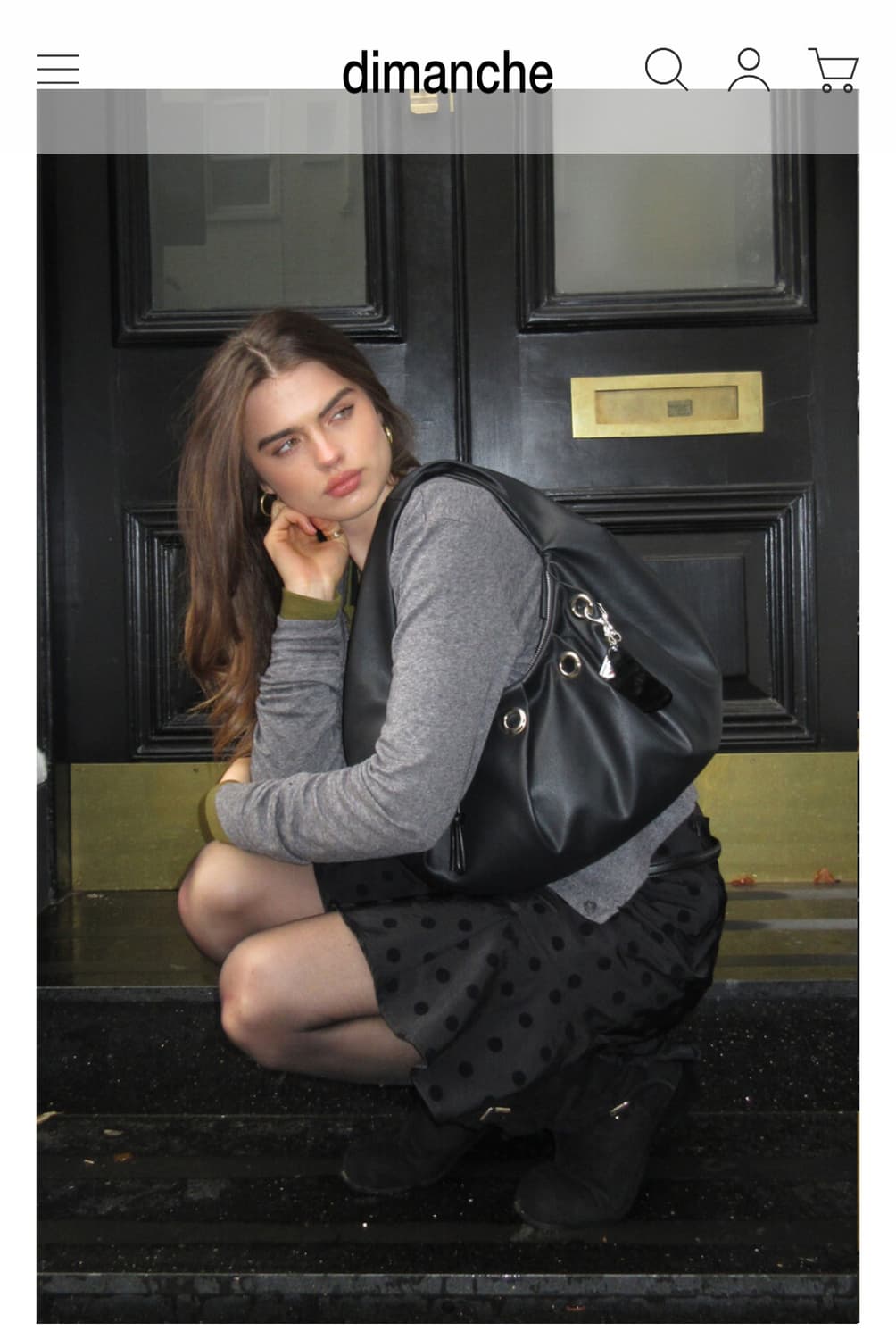 디망쉬 Copenhagen Bag (black) 상품이미지4