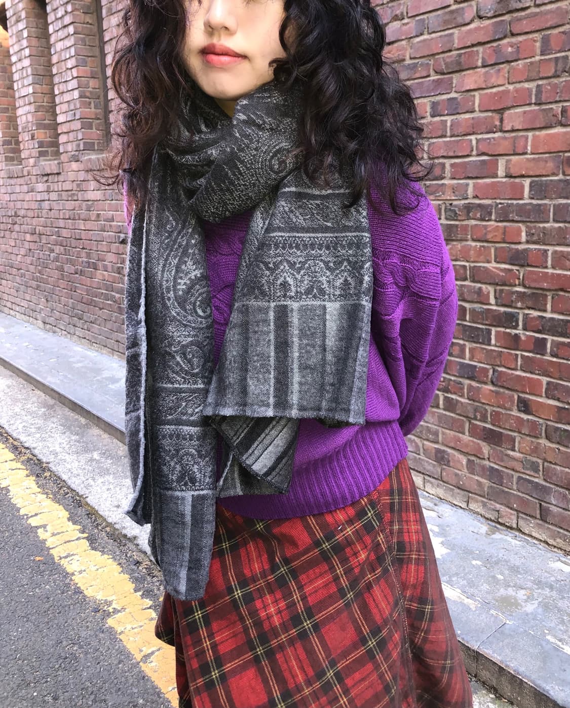 Balenciaga grey muffler 상품이미지2